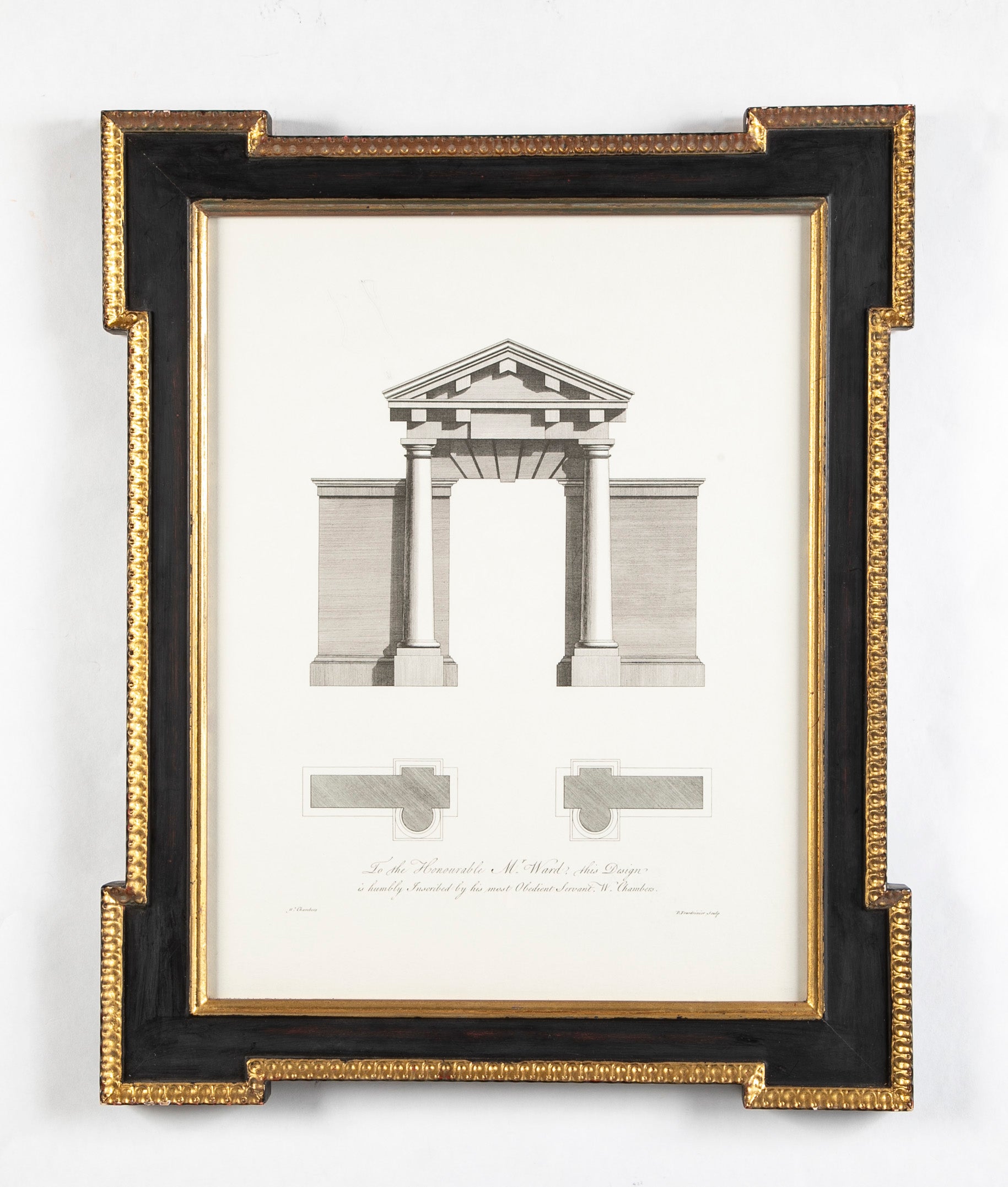 Set of Four Early 20th Century Prints in George II Form