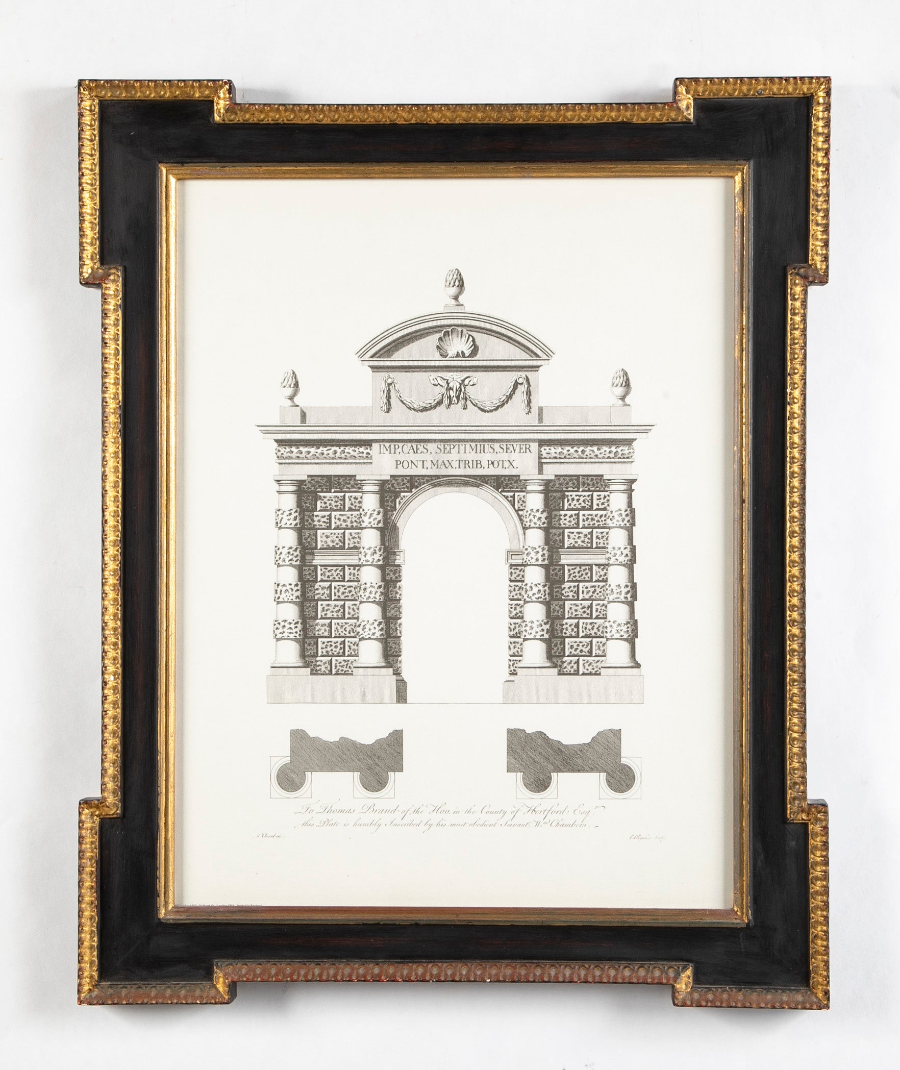 Set of Four Early 20th Century Prints in George II Form