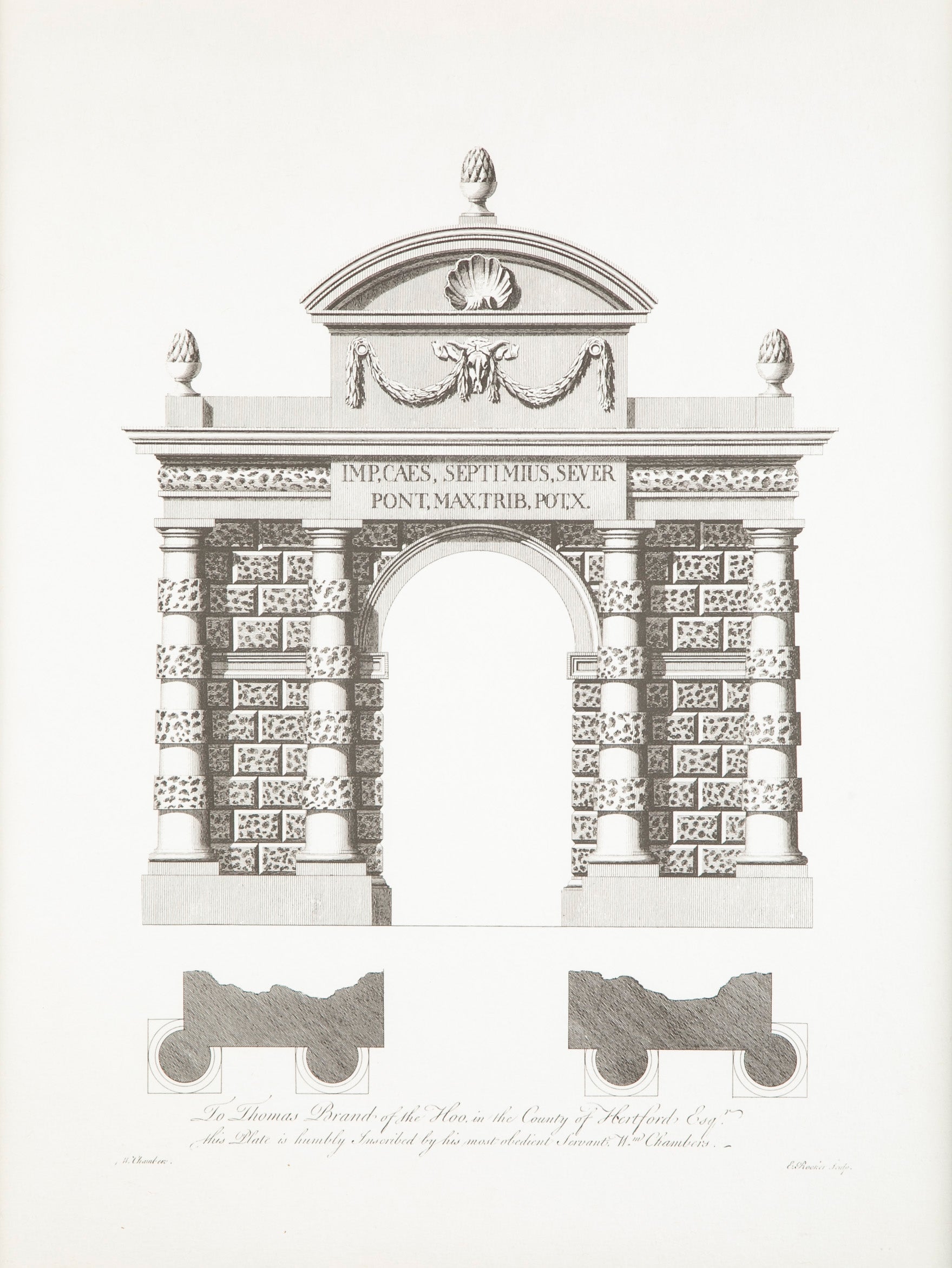 Set of Four Early 20th Century Prints in George II Form