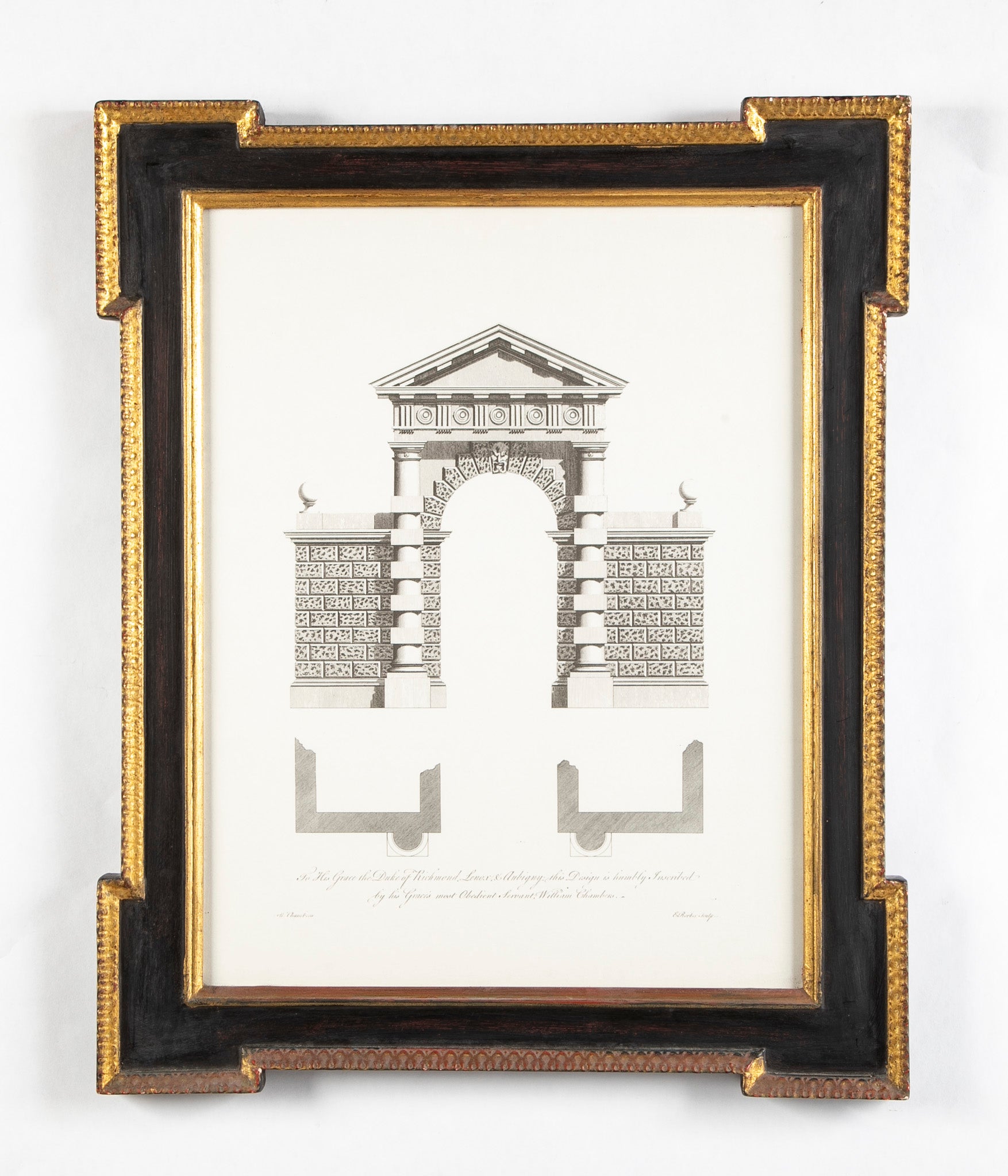 Set of Four Early 20th Century Prints in George II Form