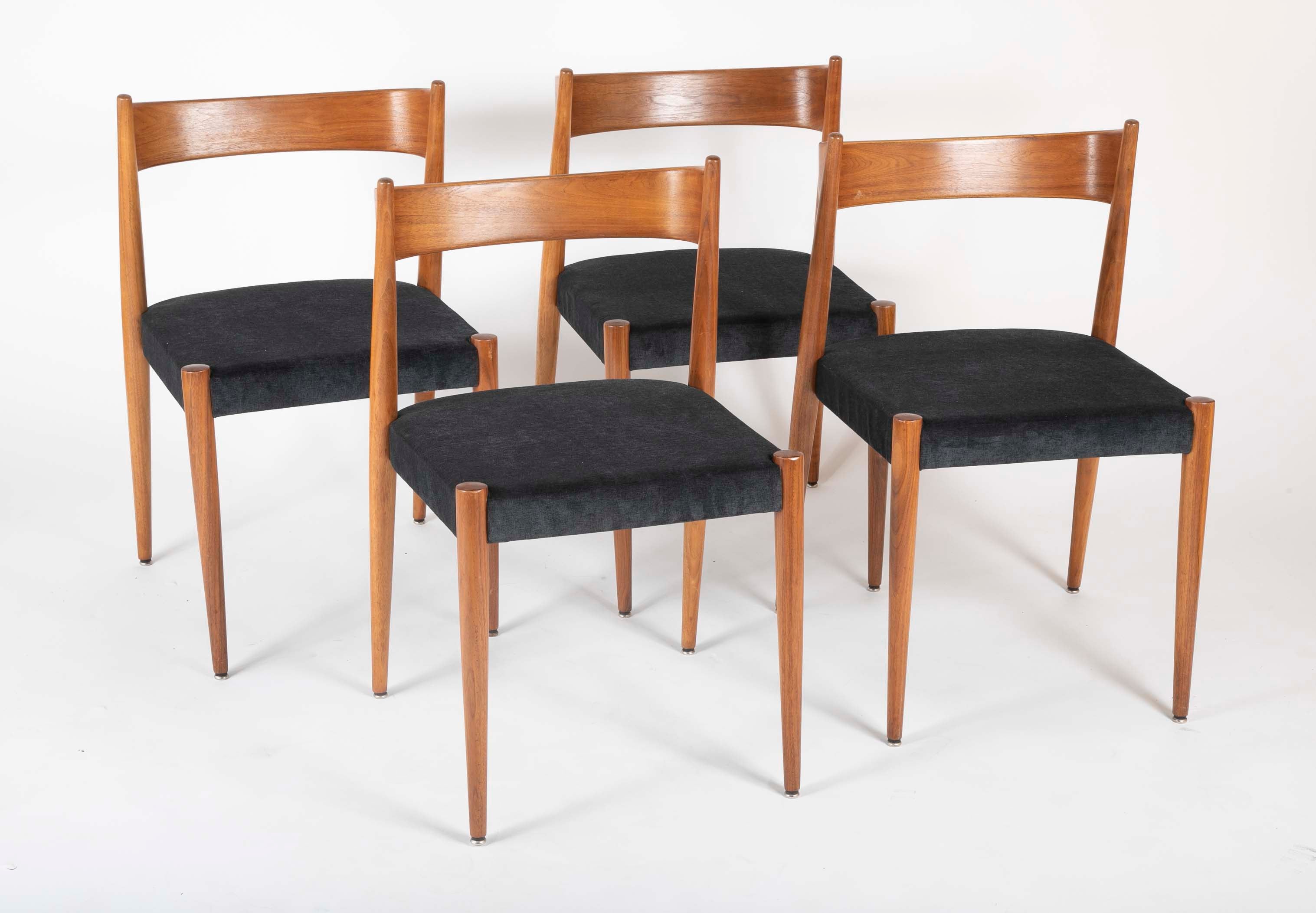 Set of Four Danish Teak Chairs