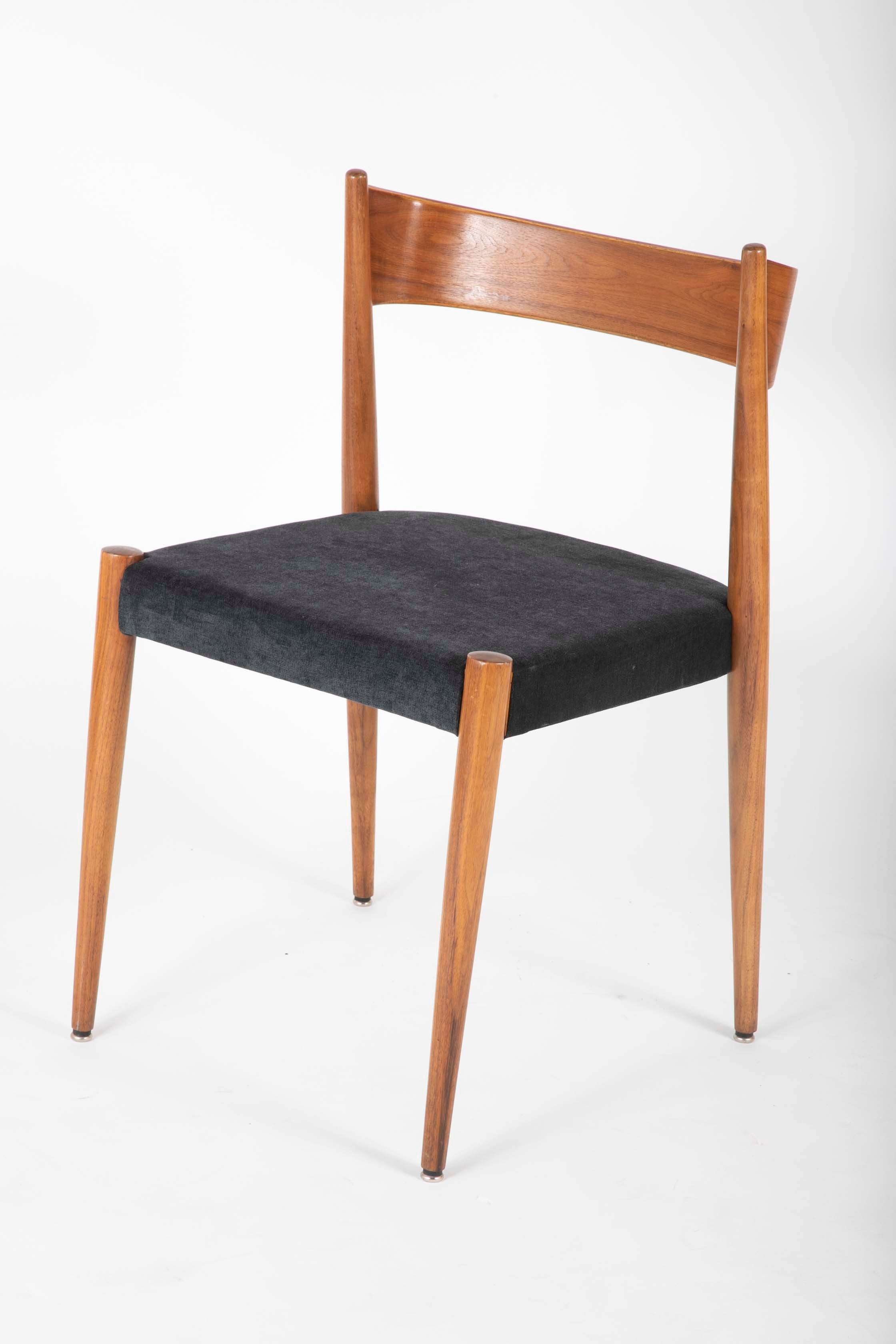 Set of Four Danish Teak Chairs