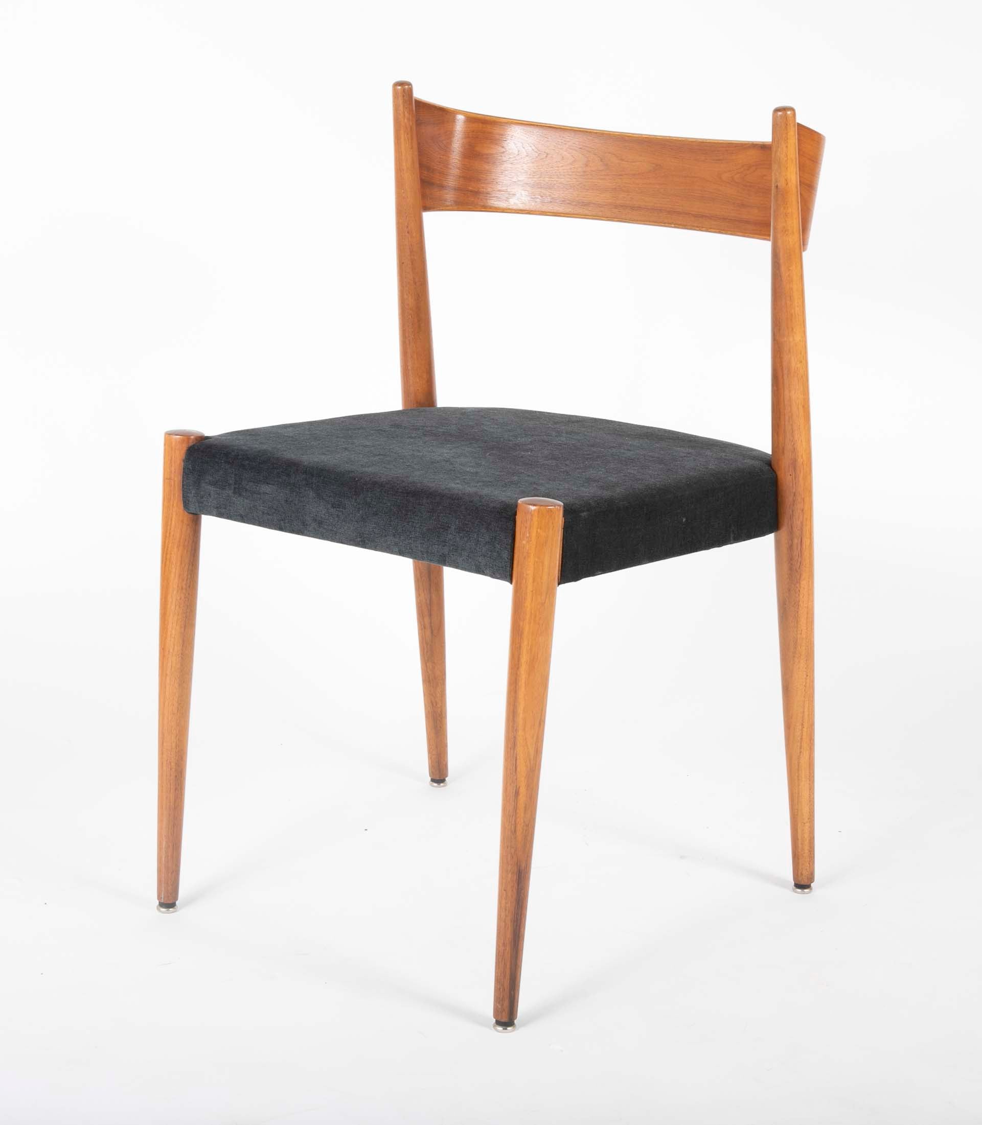 Set of Four Danish Teak Chairs