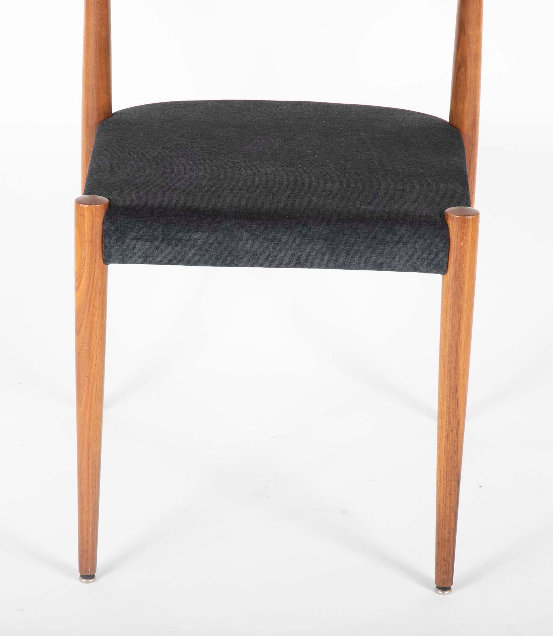 Set of Four Danish Teak Chairs
