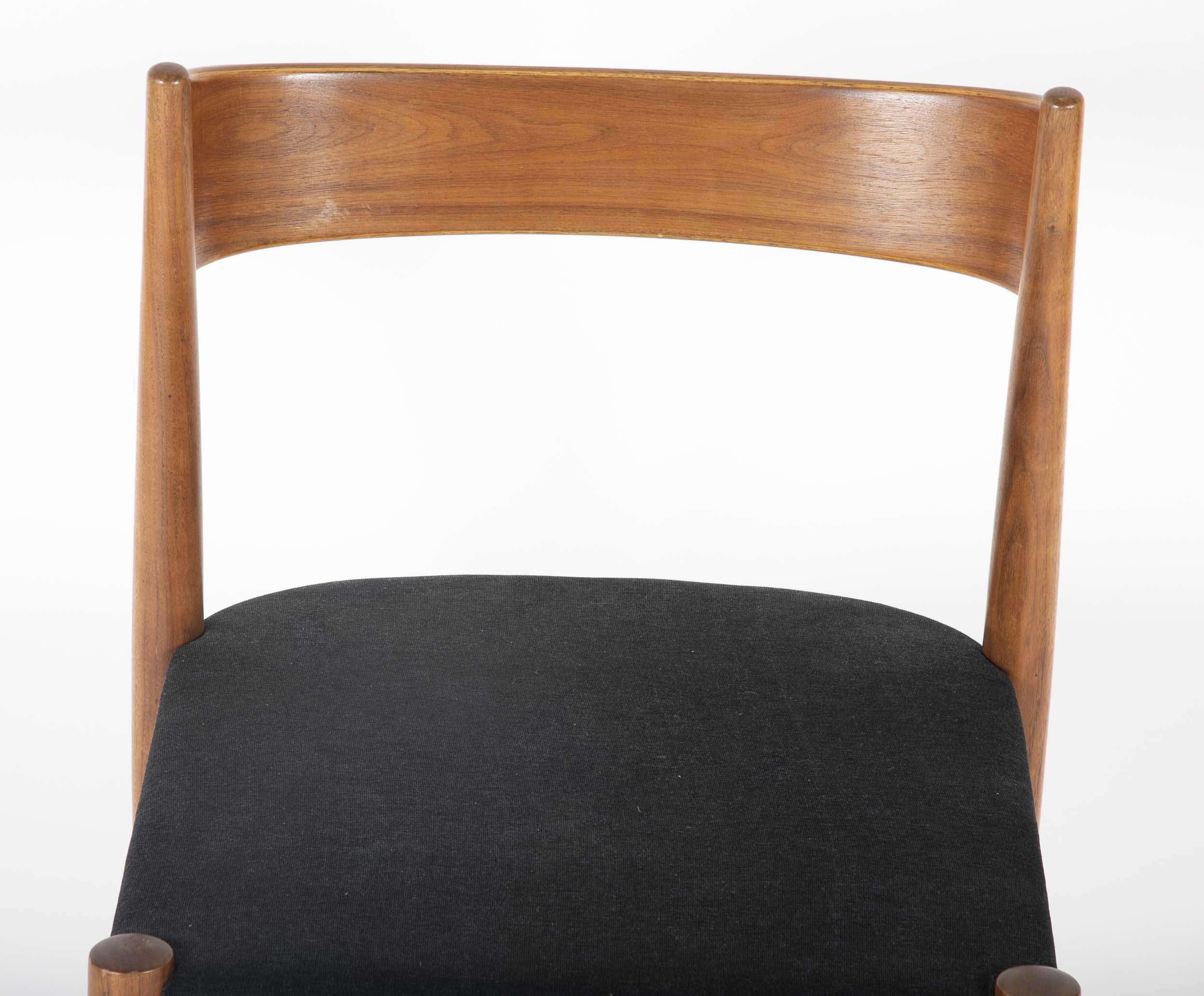 Set of Four Danish Teak Chairs