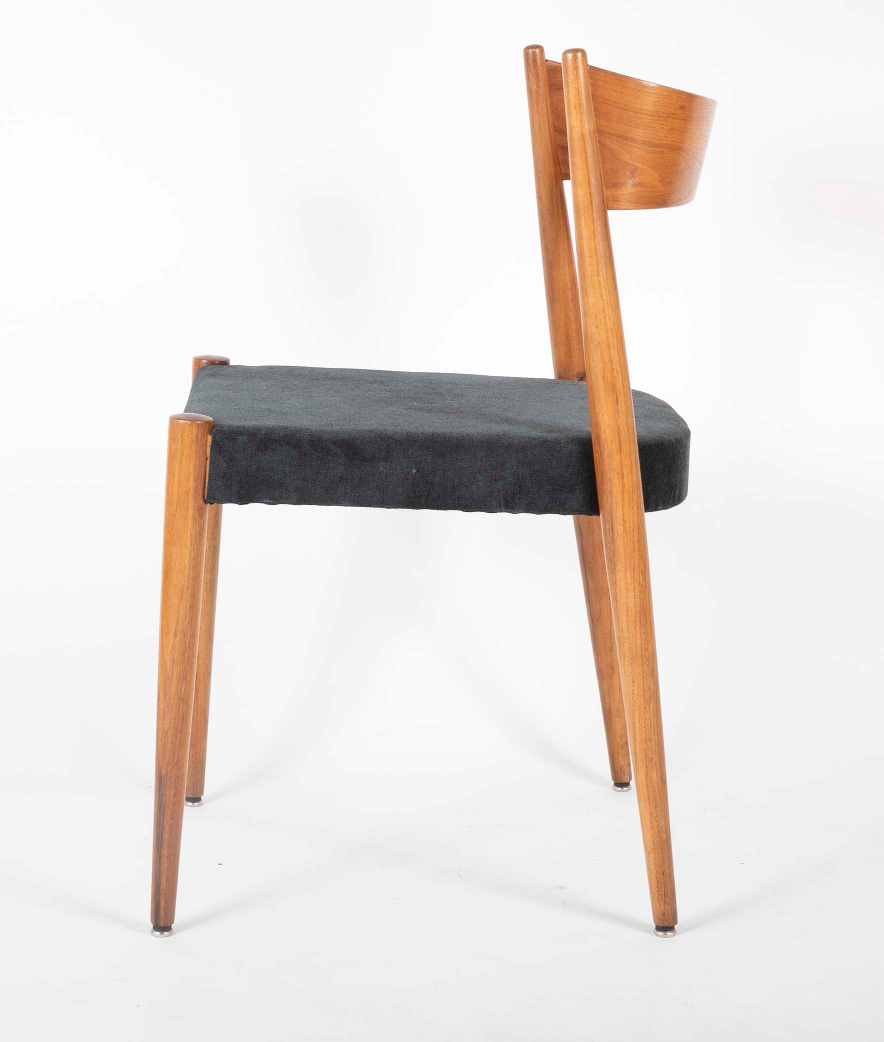 Set of Four Danish Teak Chairs