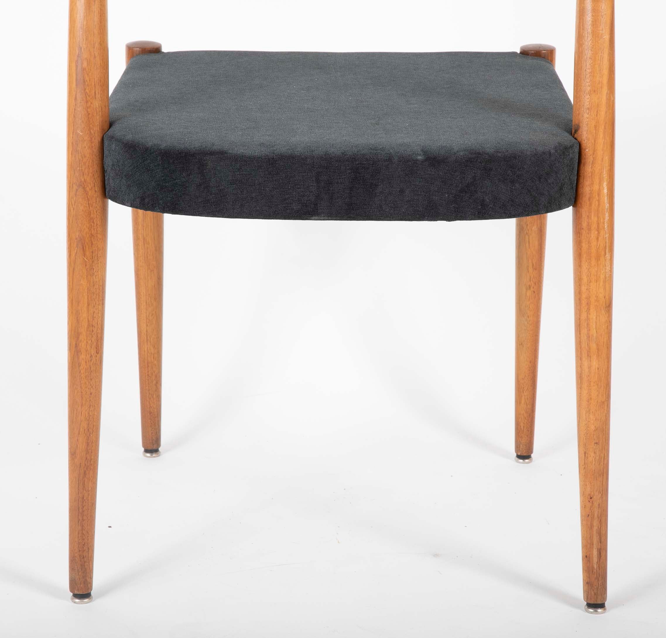 Set of Four Danish Teak Chairs