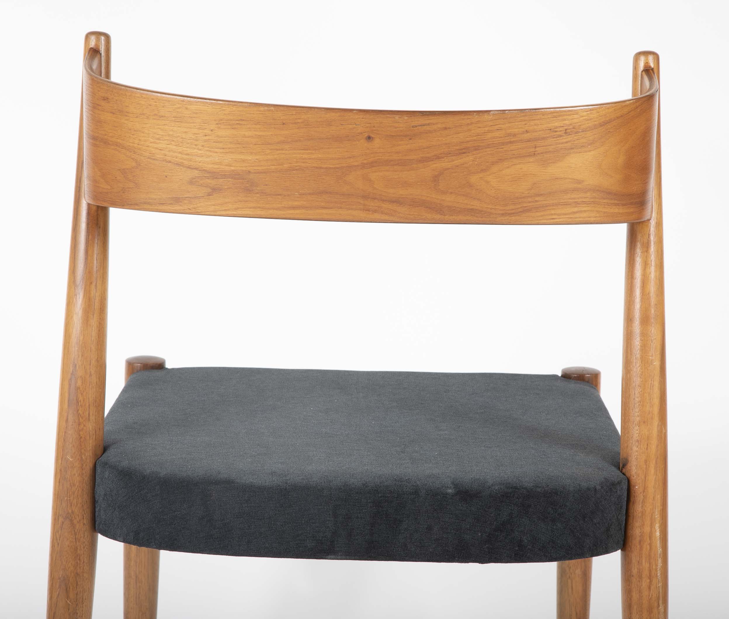 Set of Four Danish Teak Chairs