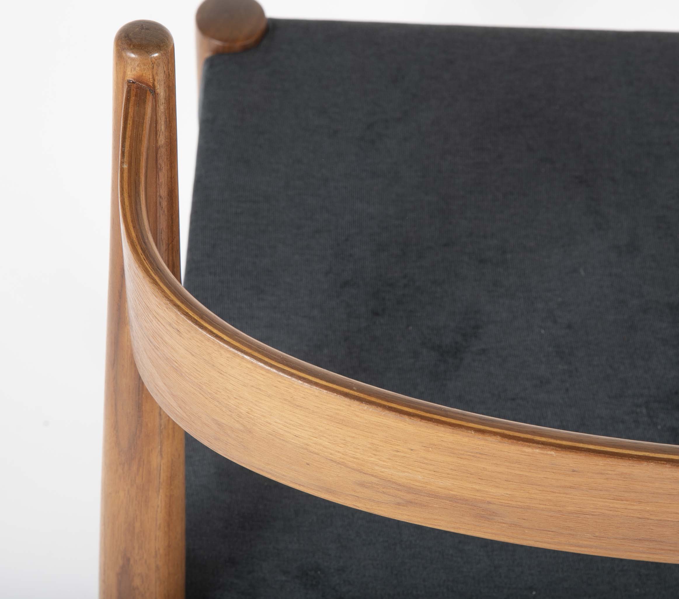 Set of Four Danish Teak Chairs