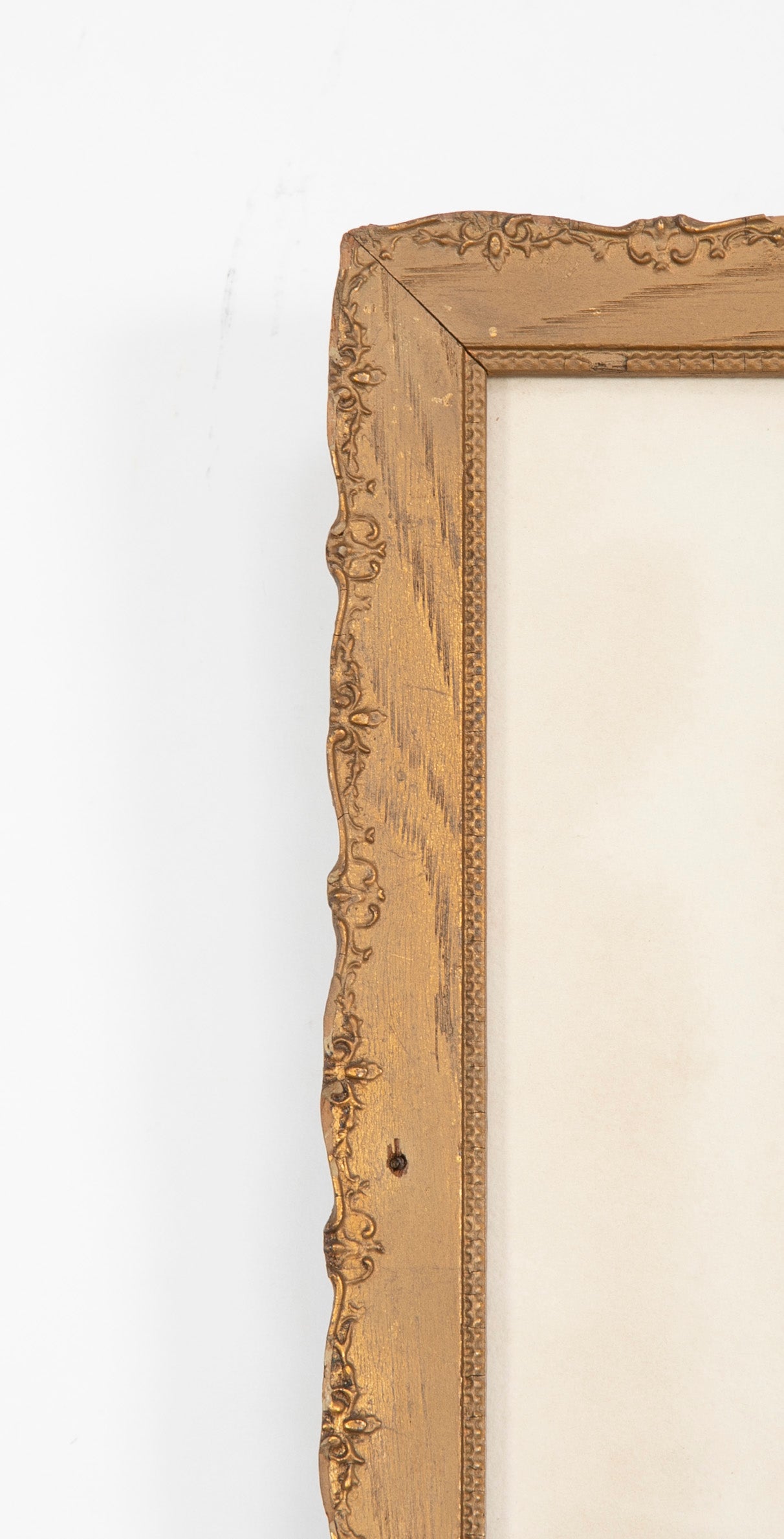 Large Charcoal Study of Dog by Table