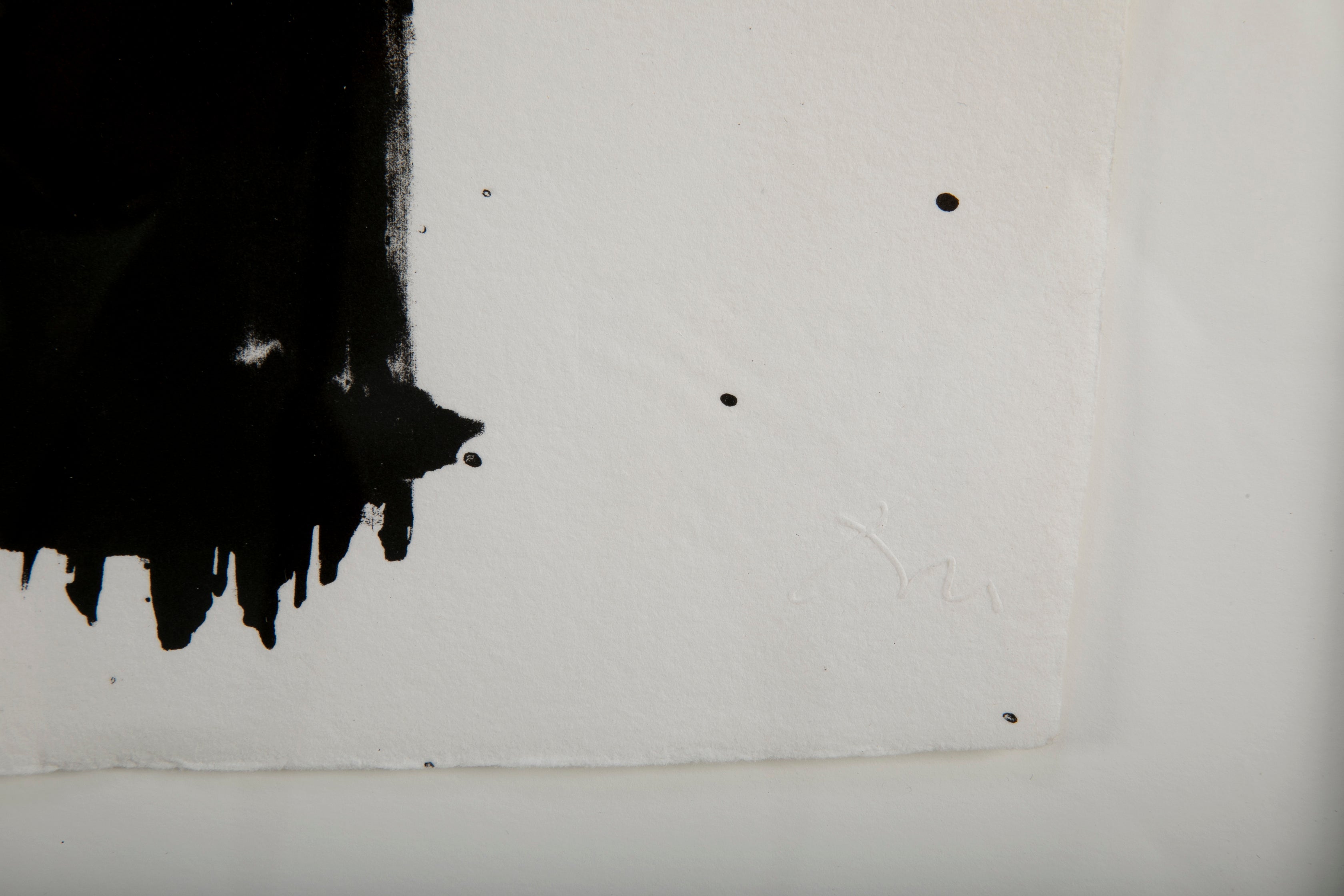 "Elegy (Study)" by Robert Motherwell