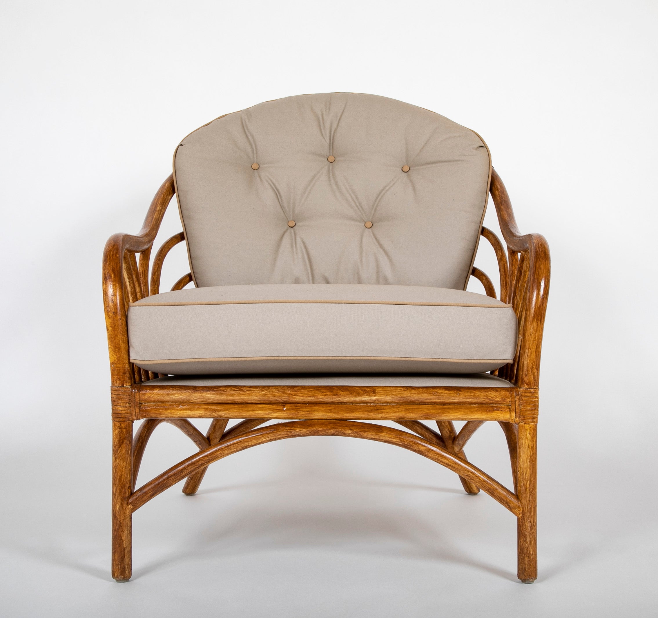 A Five Piece French Suite of Bamboo Furniture