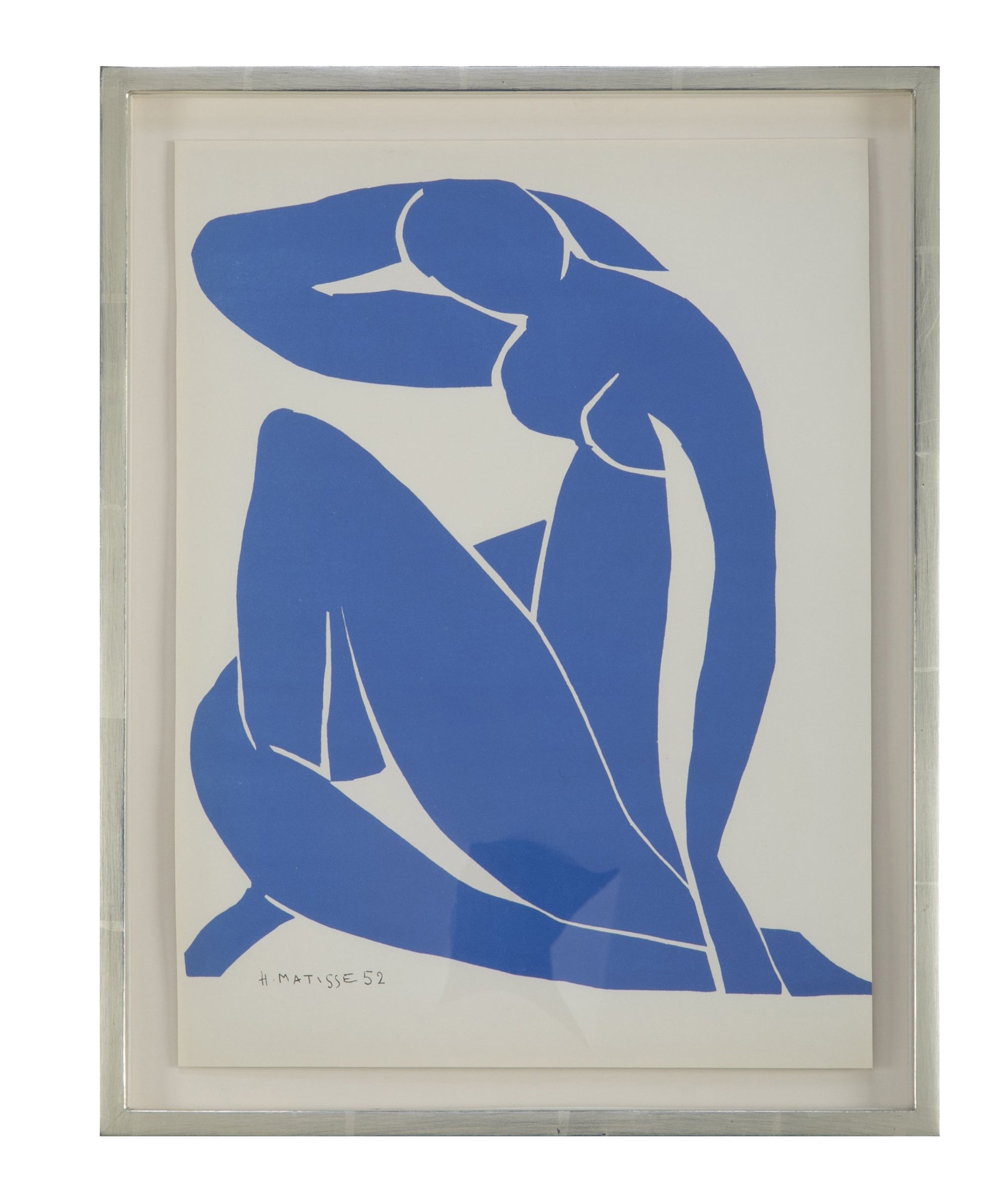 Henri Matisse Supervised Lithograph from his Original Cut Paper Maquette