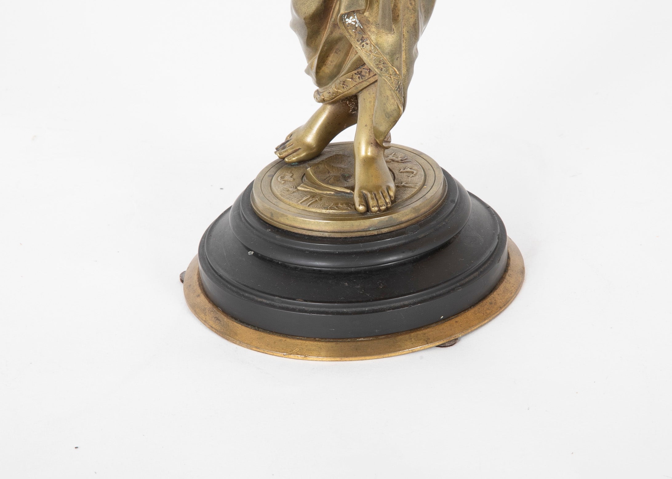 Gilt Bronze Statue