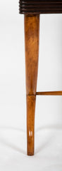 Beechwood Sewing Chest with Inlaid Top Attributed to Luigi Scremin
