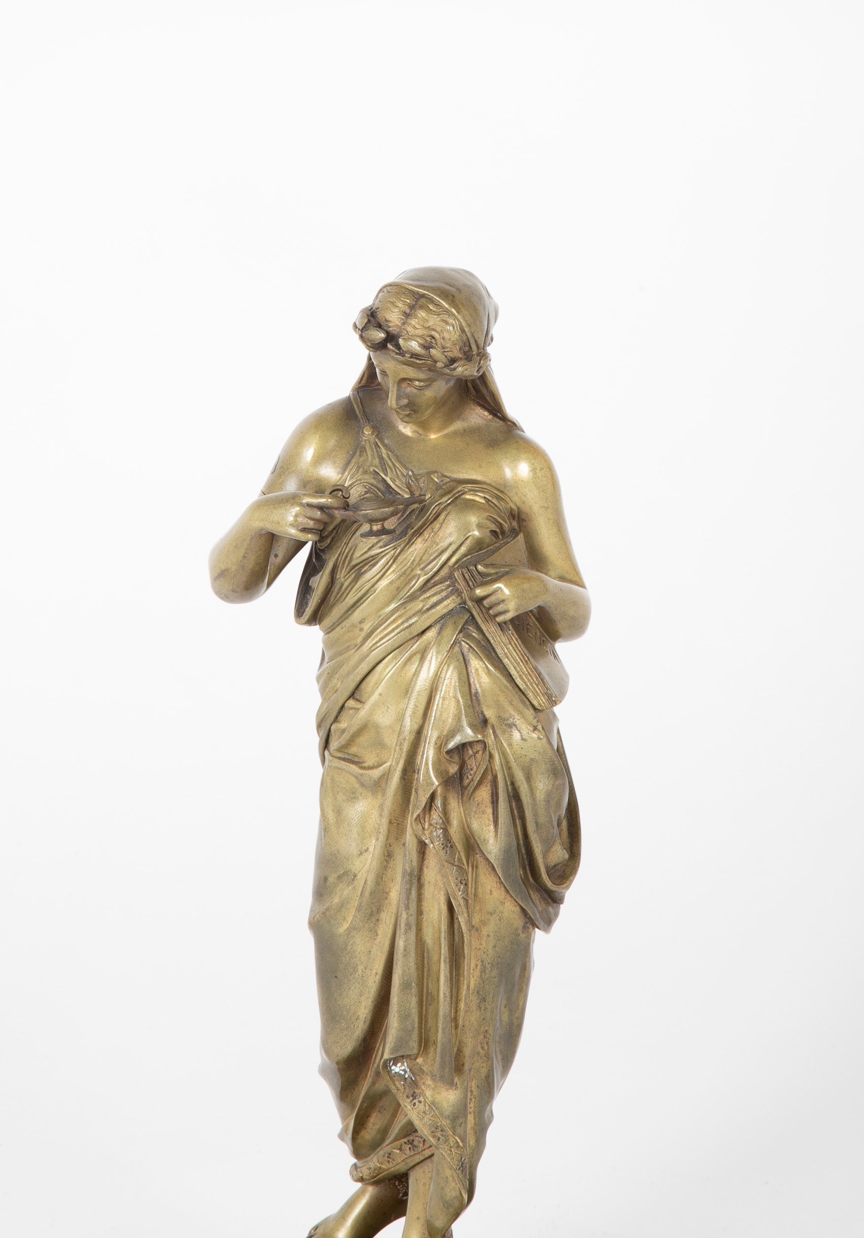 Gilt Bronze Statue