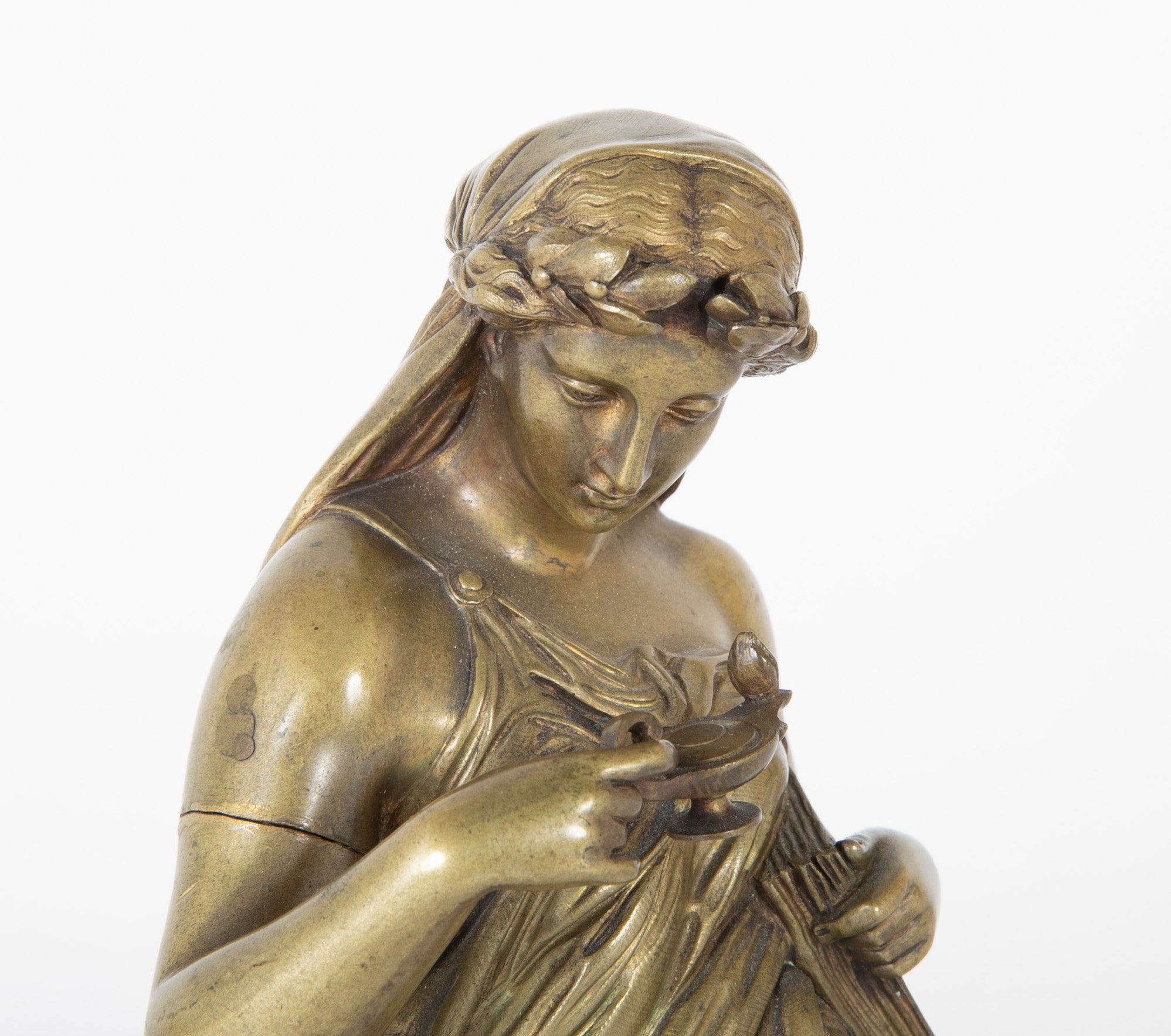 Gilt Bronze Statue