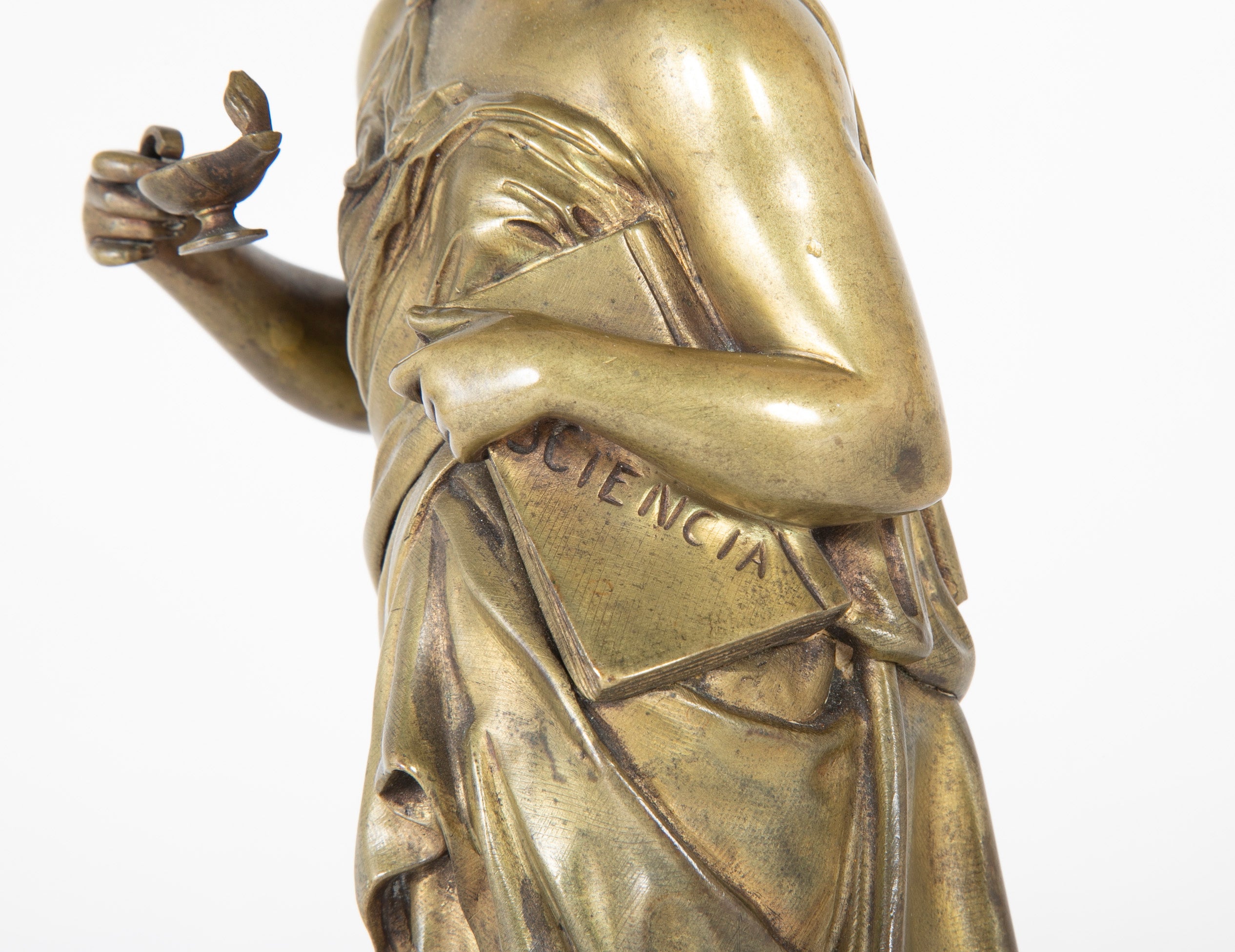 Gilt Bronze Statue