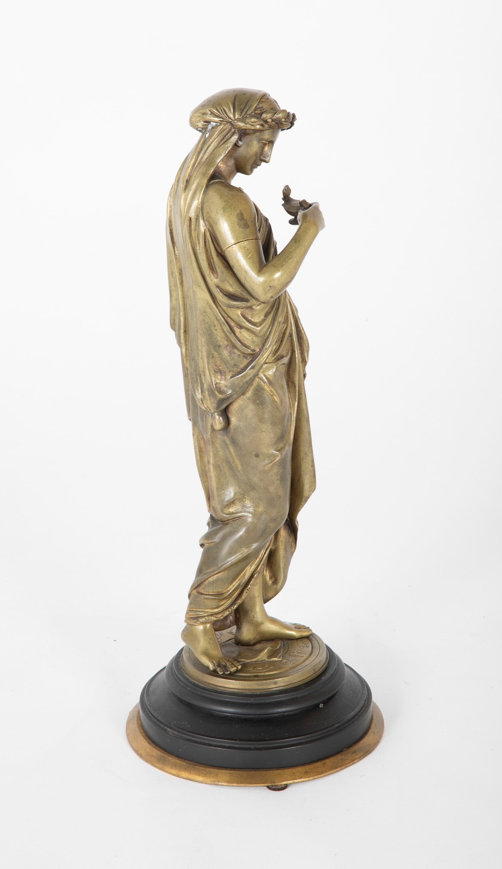 Gilt Bronze Statue