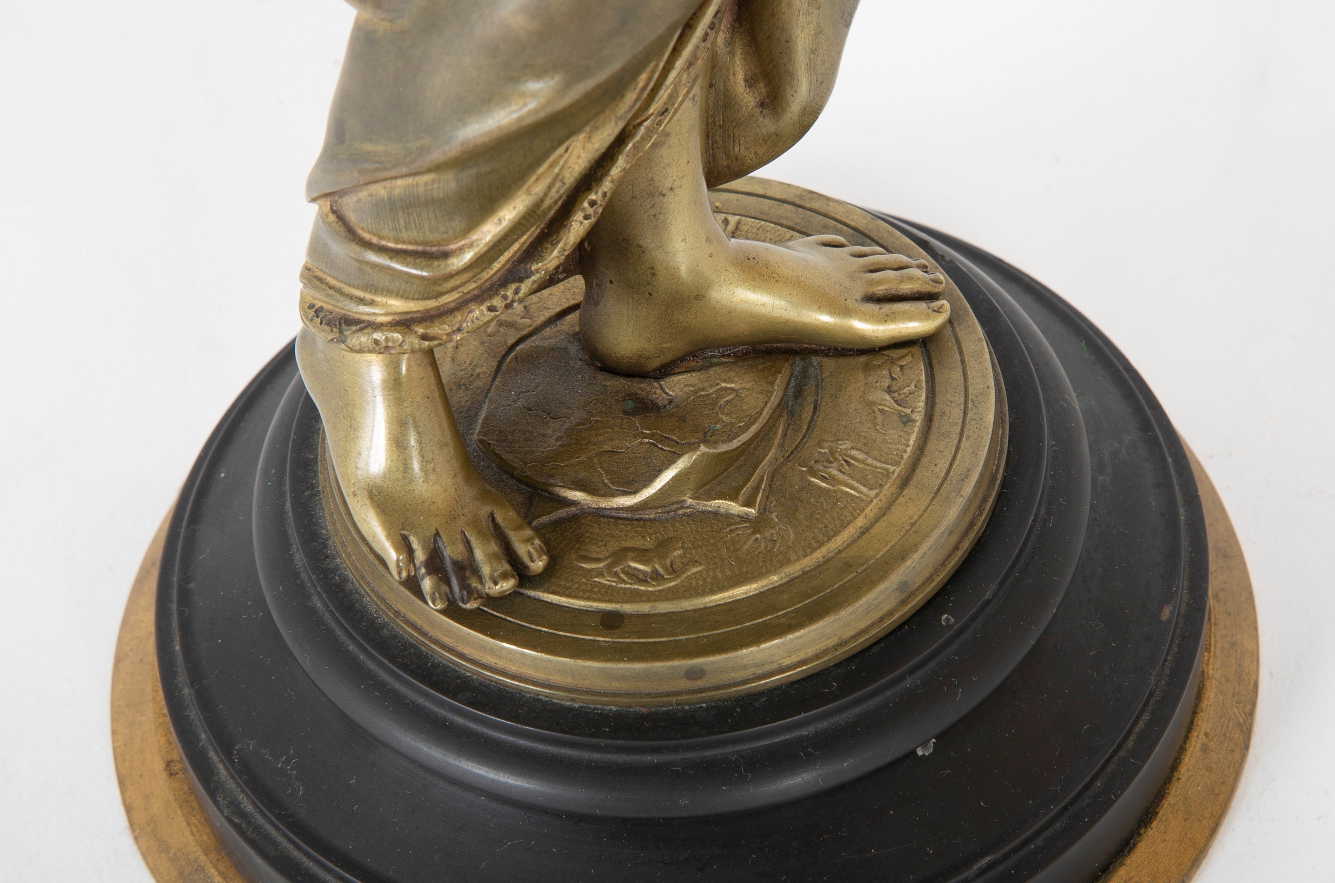 Gilt Bronze Statue