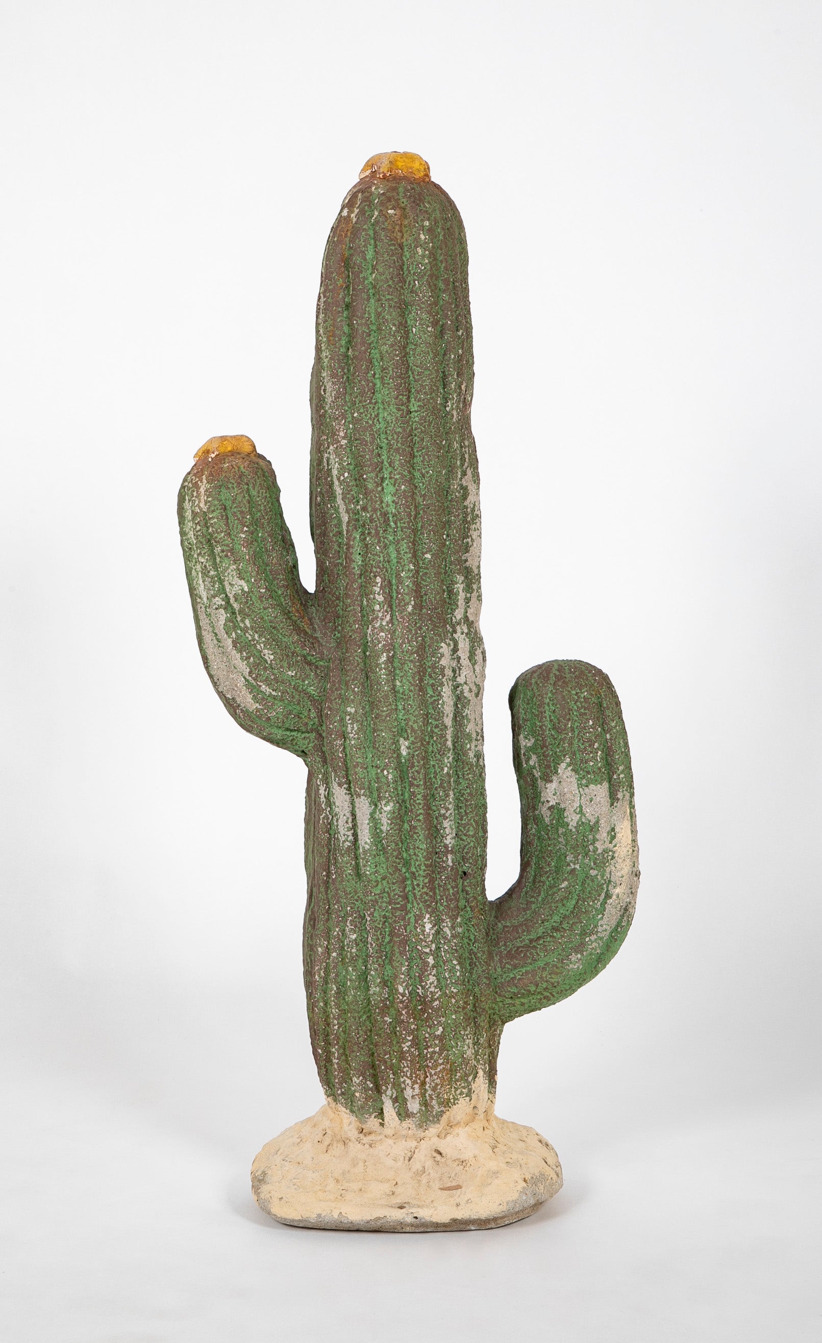 Pair of Garden & Interior Cactus Sculptures