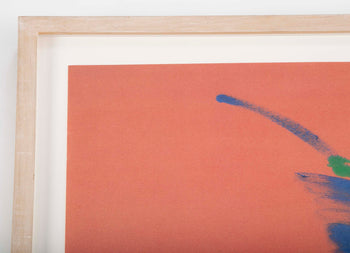Silkscreen and Offset Lithograph by Helen Frankenthaler Titled Mary Mary