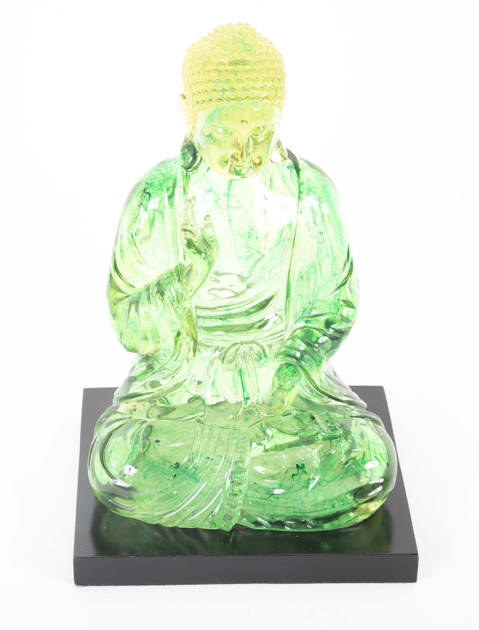 Mid-Century Resin Buddha