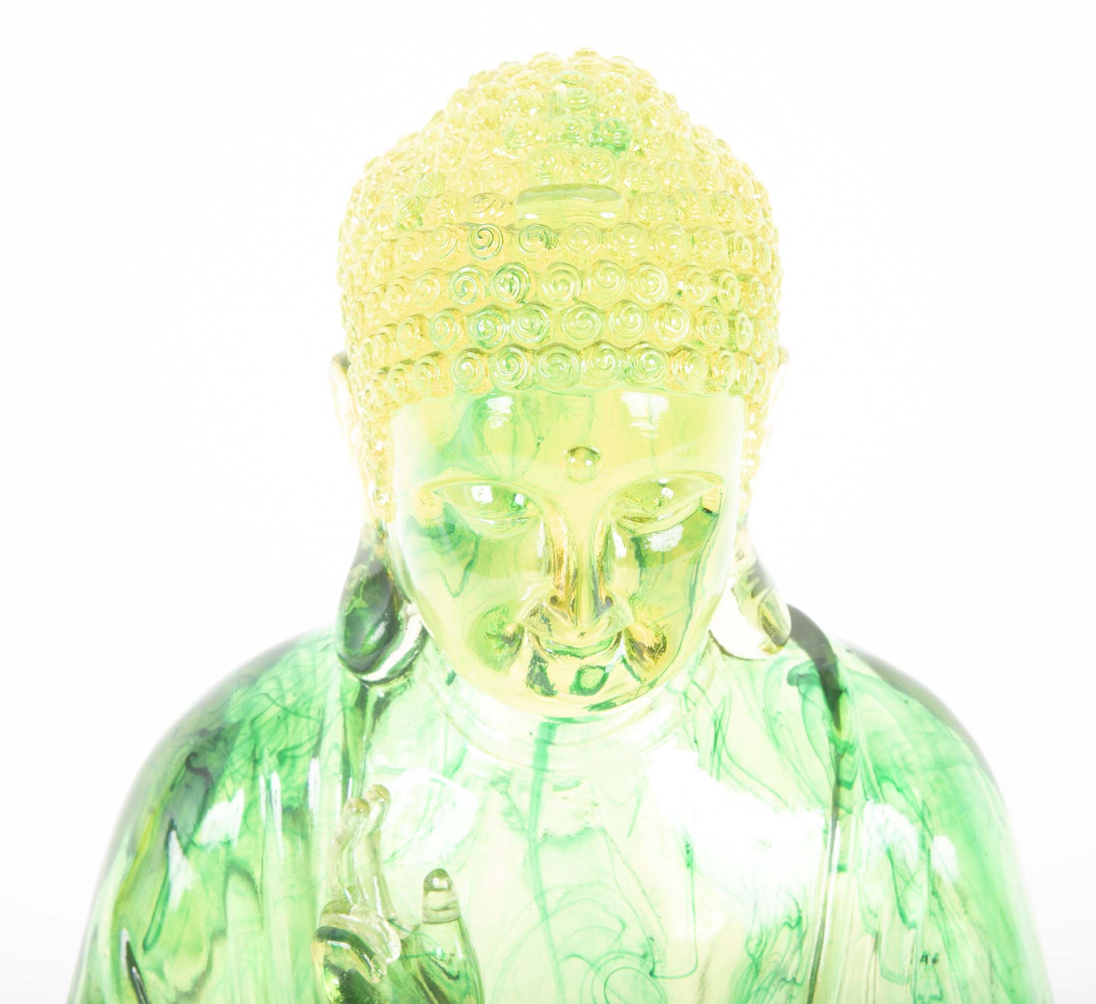Mid-Century Resin Buddha