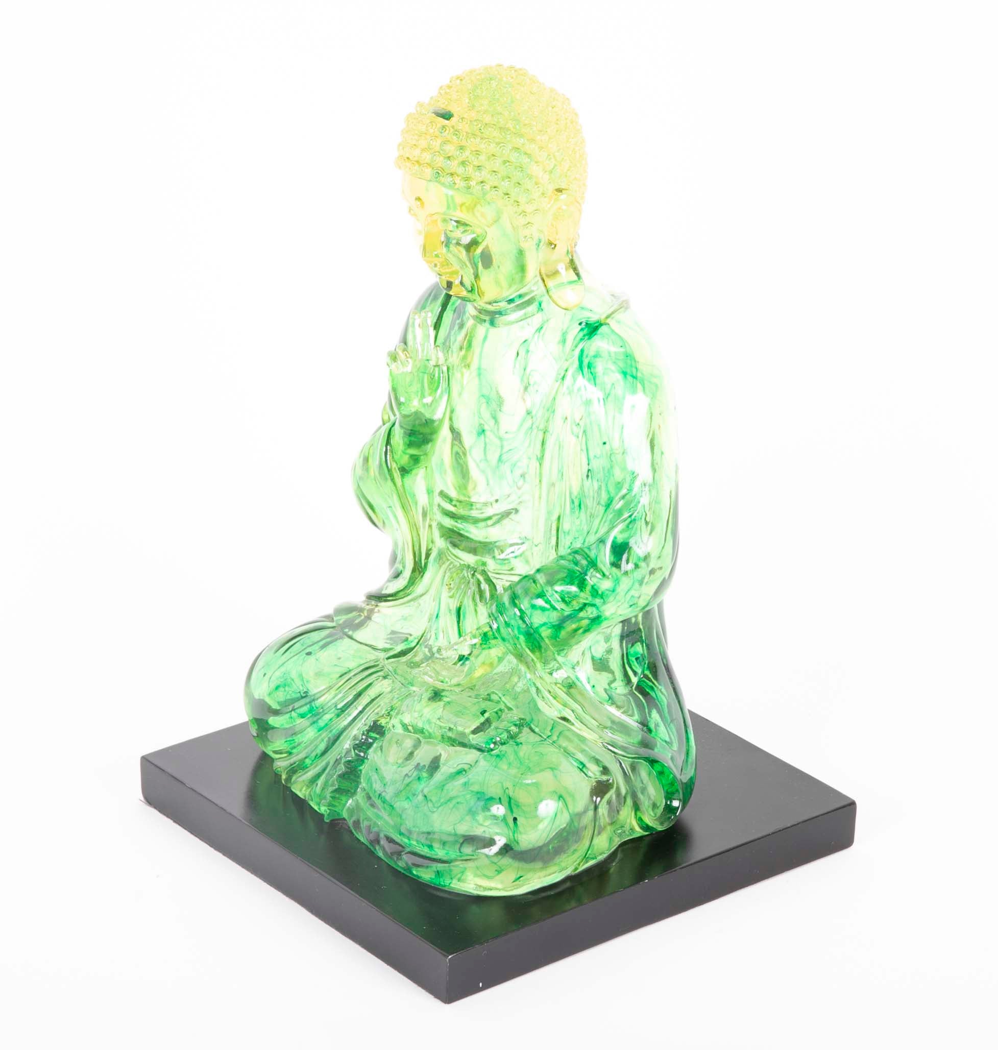 Mid-Century Resin Buddha