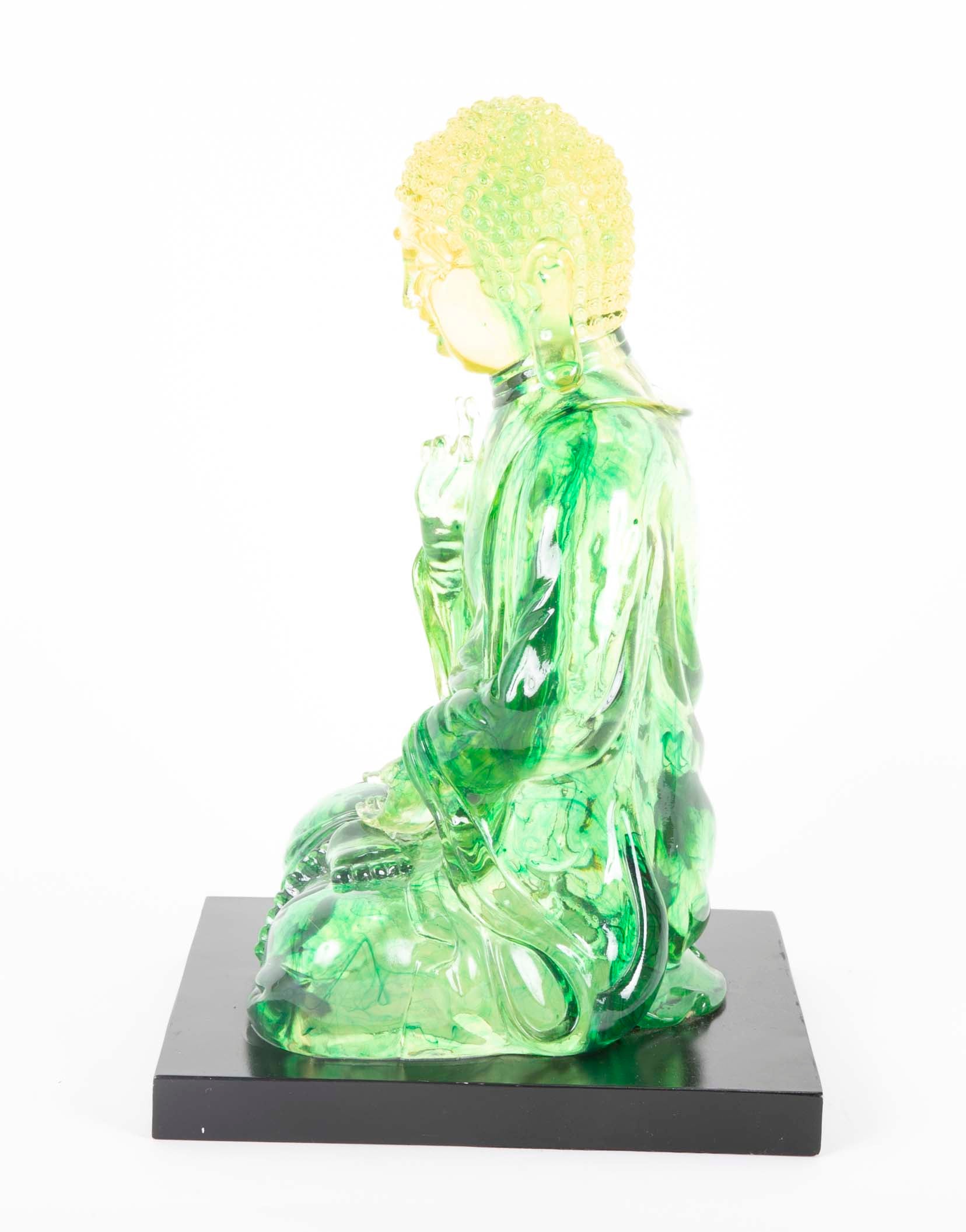 Mid-Century Resin Buddha