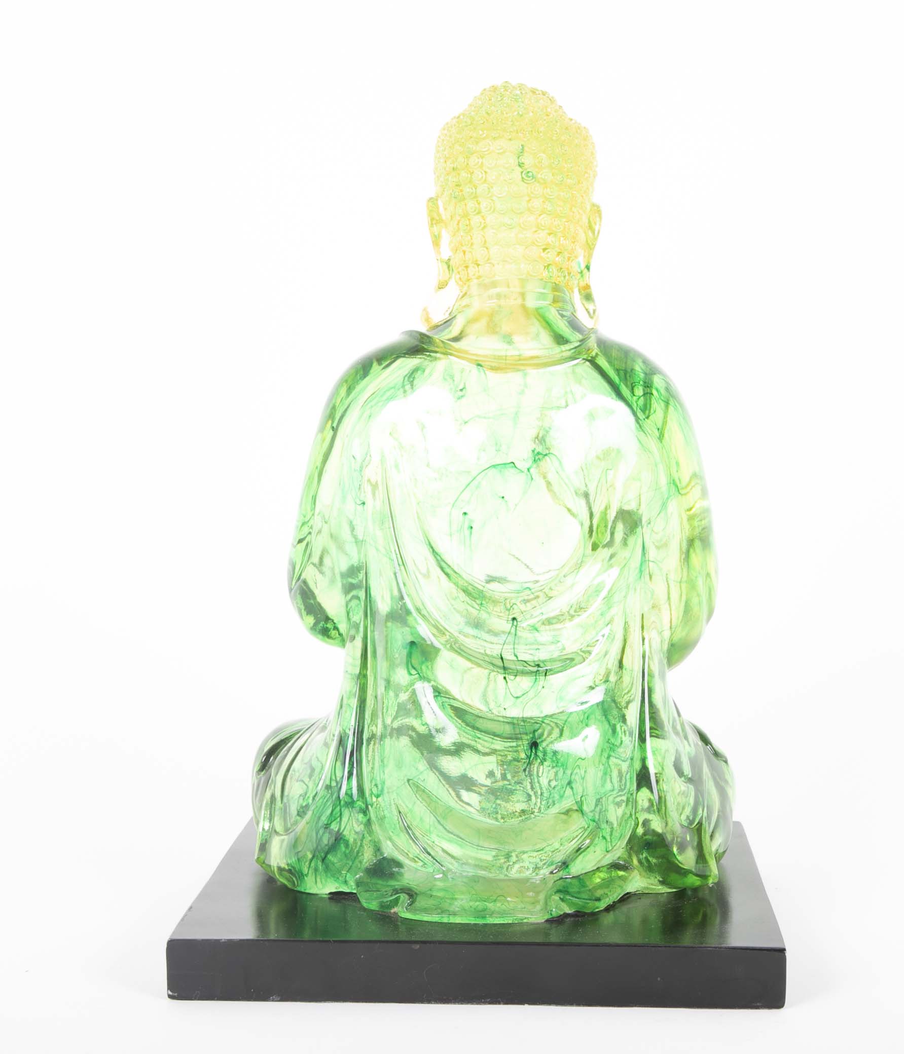 Mid-Century Resin Buddha