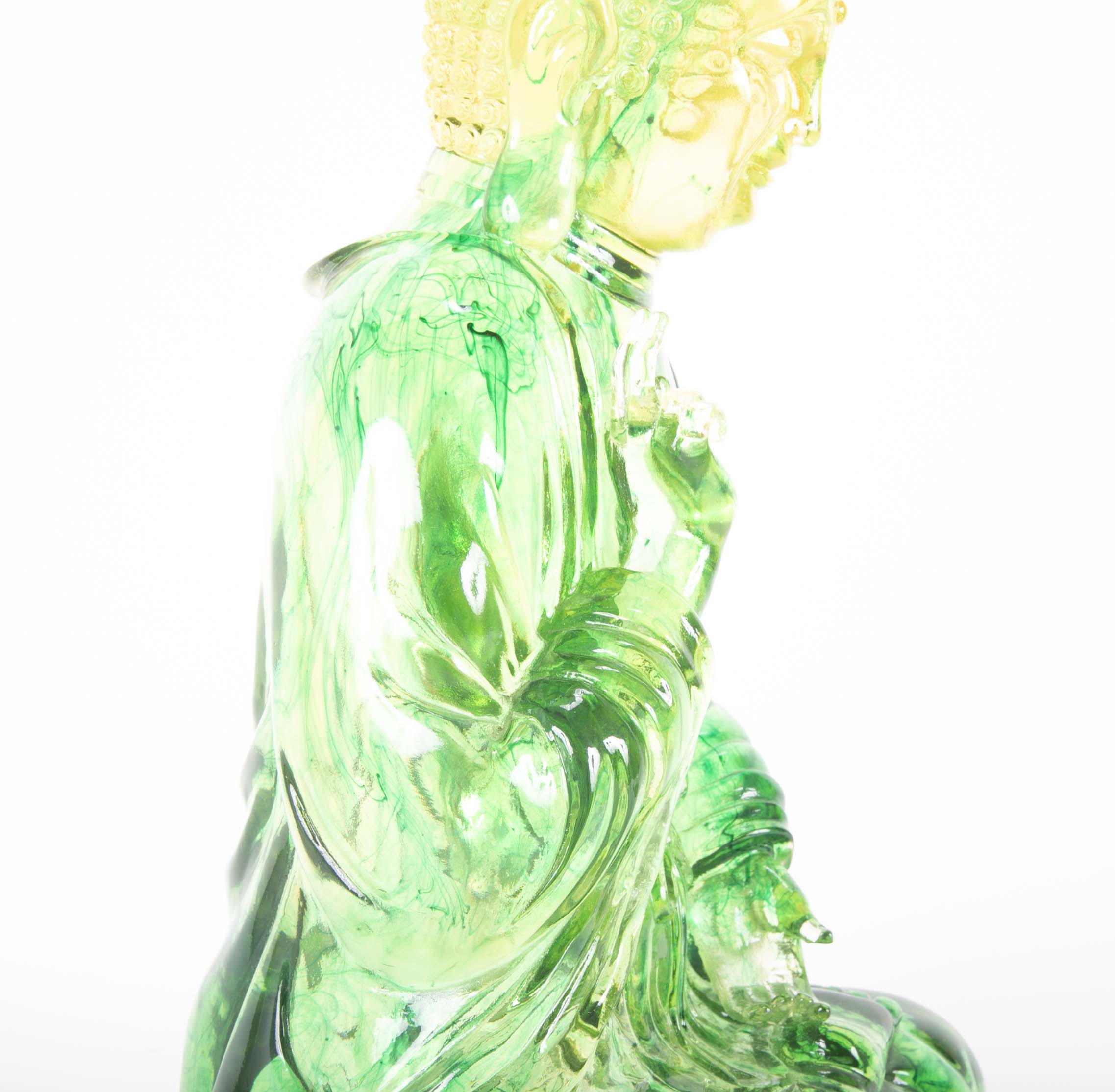 Mid-Century Resin Buddha