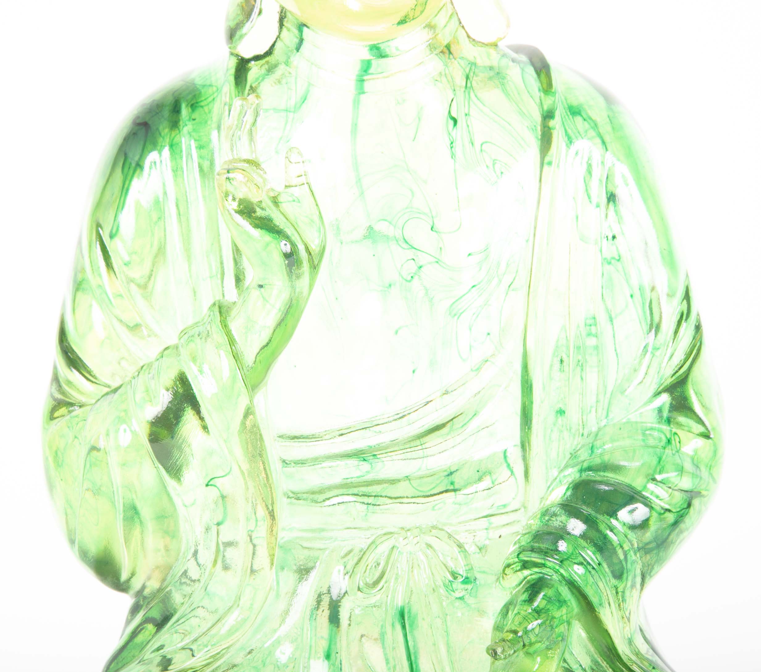 Mid-Century Resin Buddha