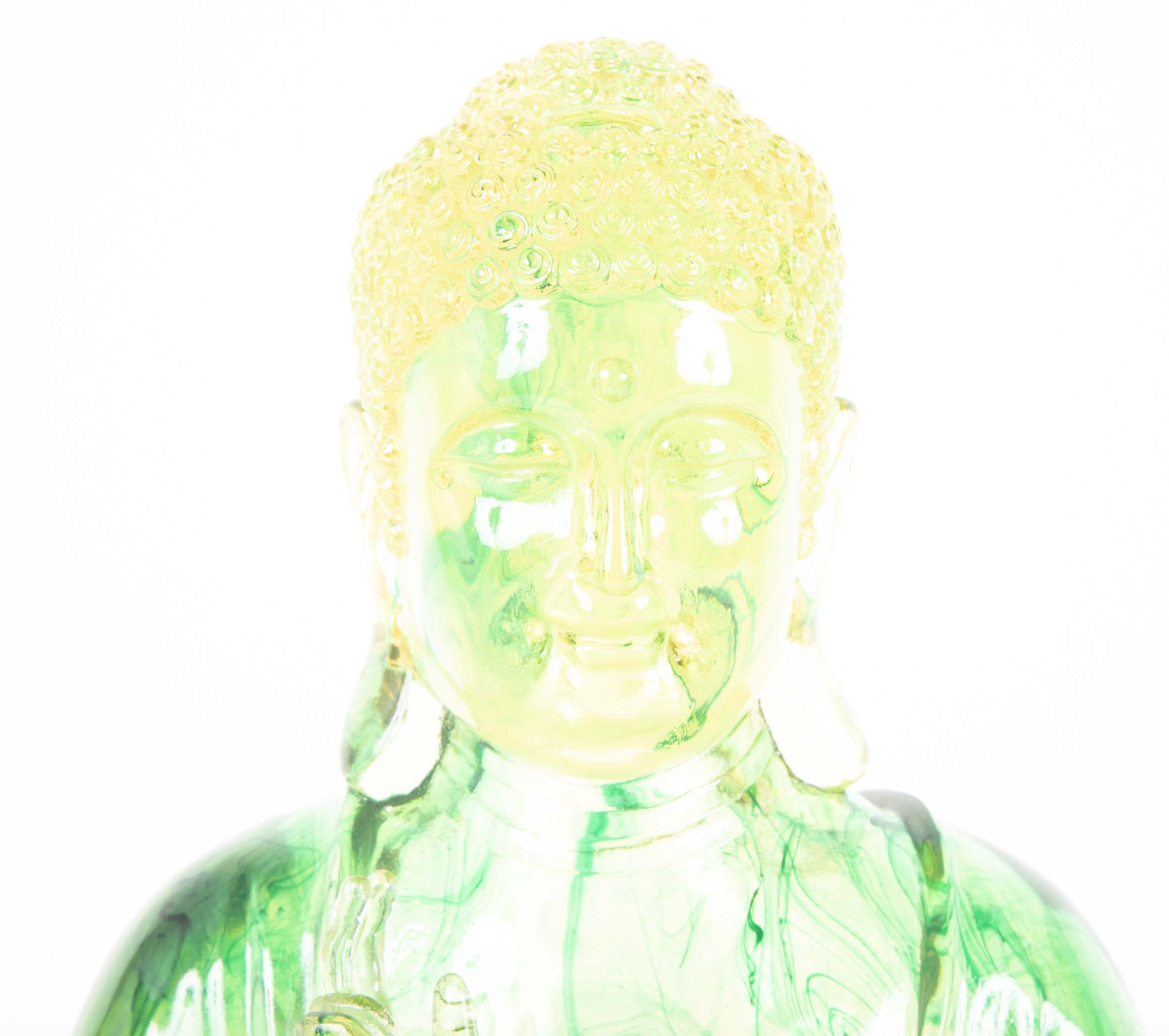 Mid-Century Resin Buddha