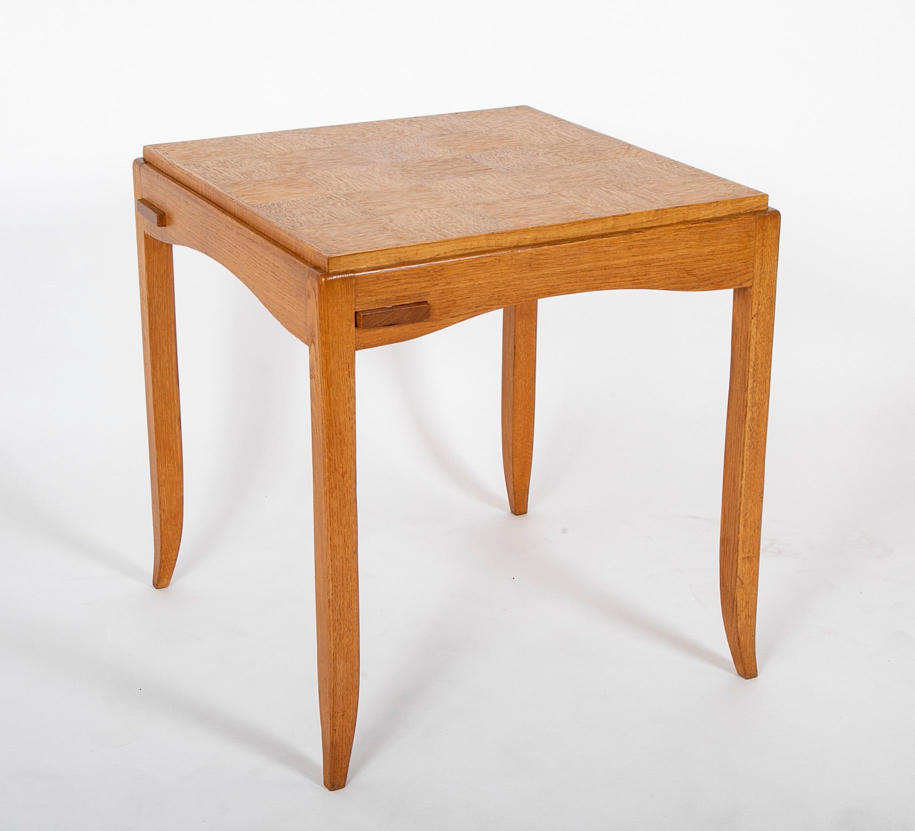 Oak Games Table Designed by Victor Courtray