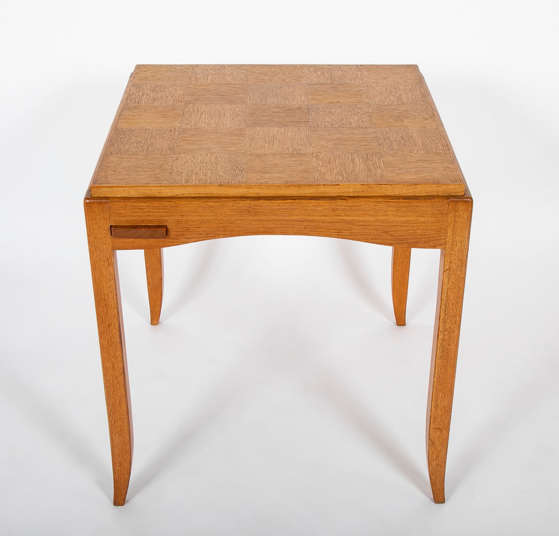 Oak Games Table Designed by Victor Courtray