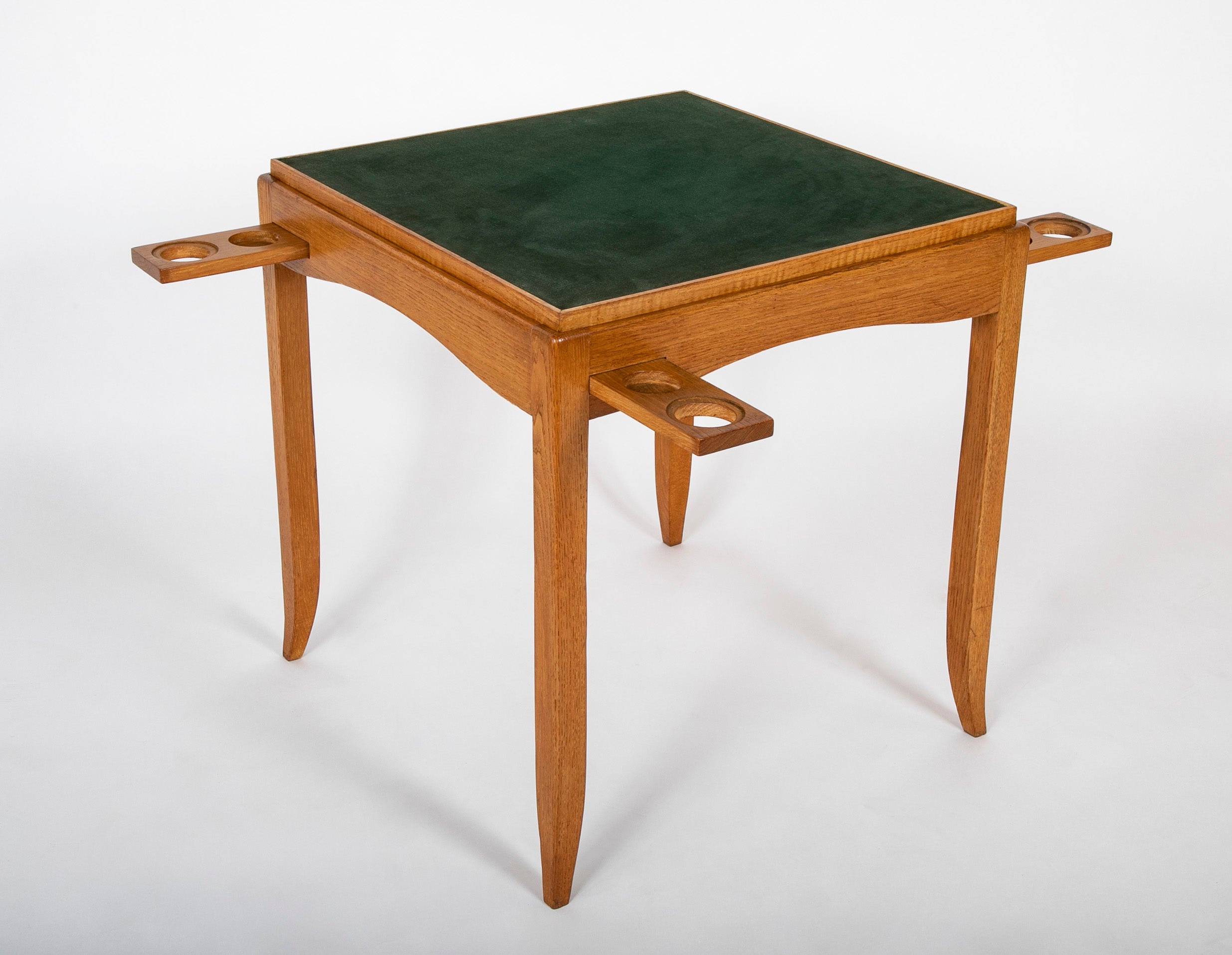 Oak Games Table Designed by Victor Courtray