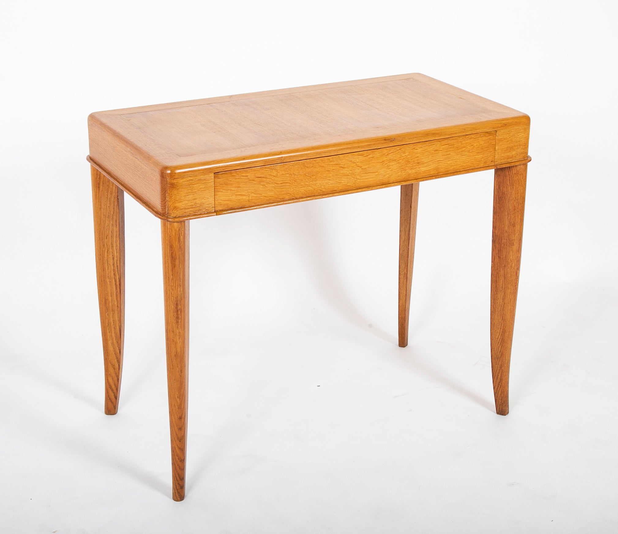 French Single Drawer Desk by Dominique ( Andre Domin & Marcel Genevriere )