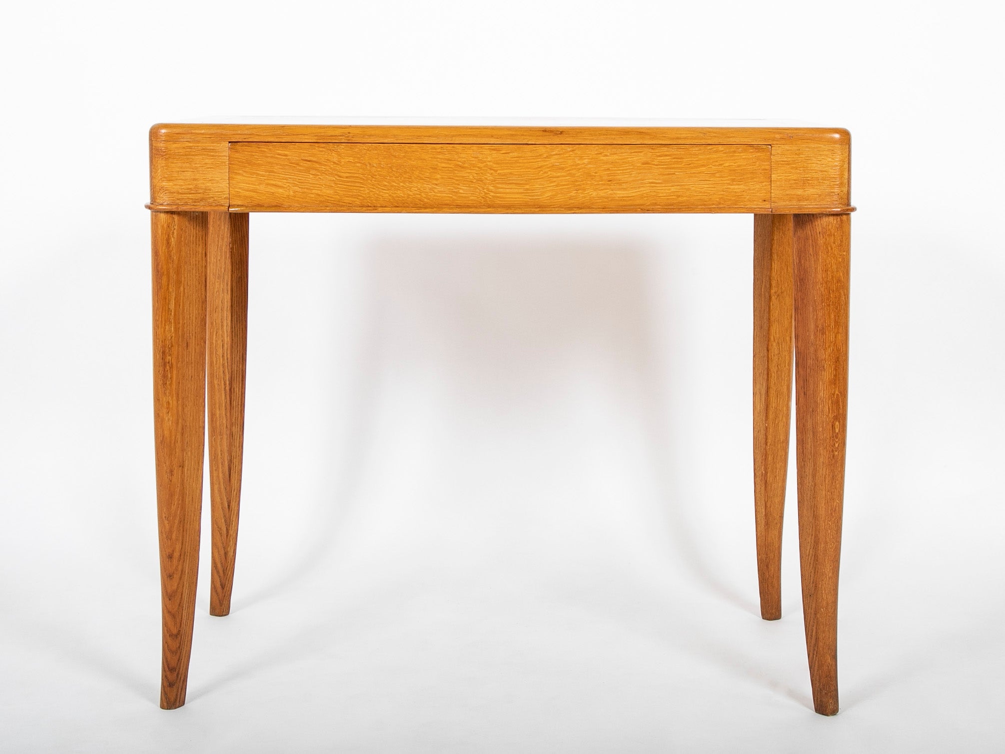 French Single Drawer Desk by Dominique ( Andre Domin & Marcel Genevriere )