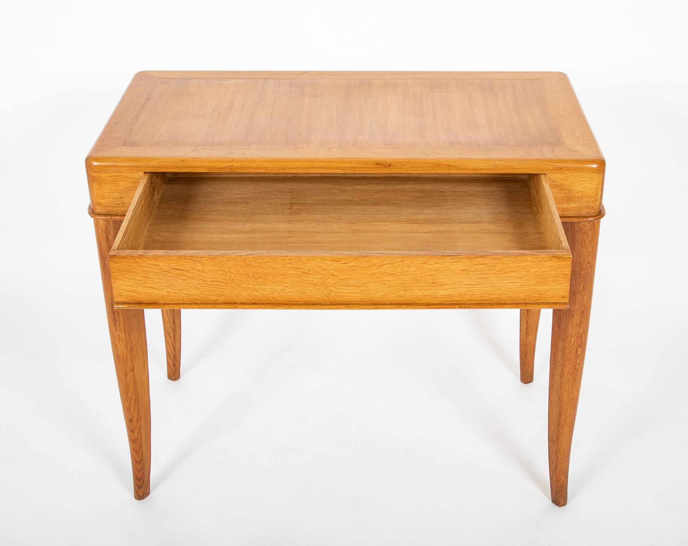 French Single Drawer Desk by Dominique ( Andre Domin & Marcel Genevriere )