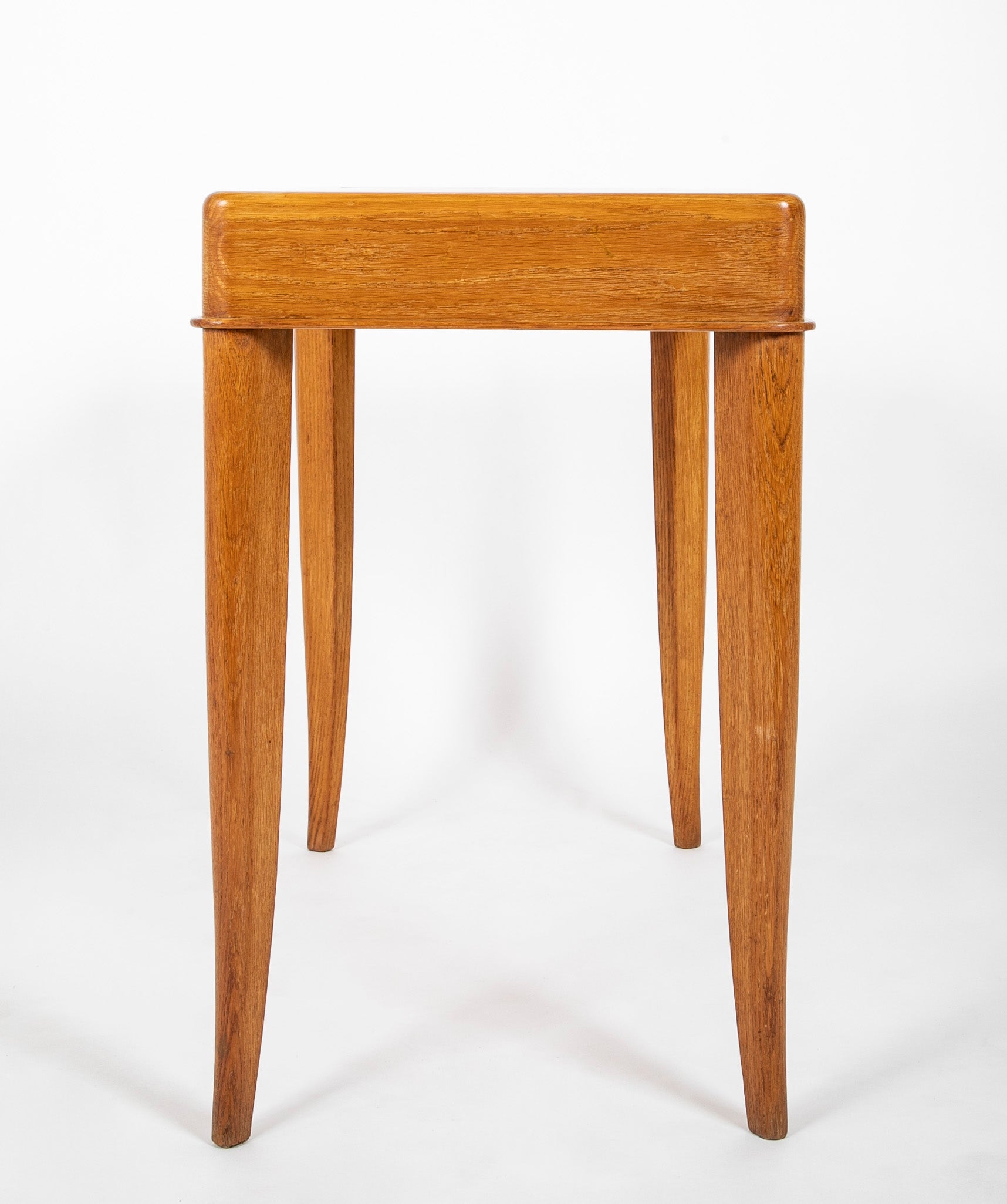 French Single Drawer Desk by Dominique ( Andre Domin & Marcel Genevriere )