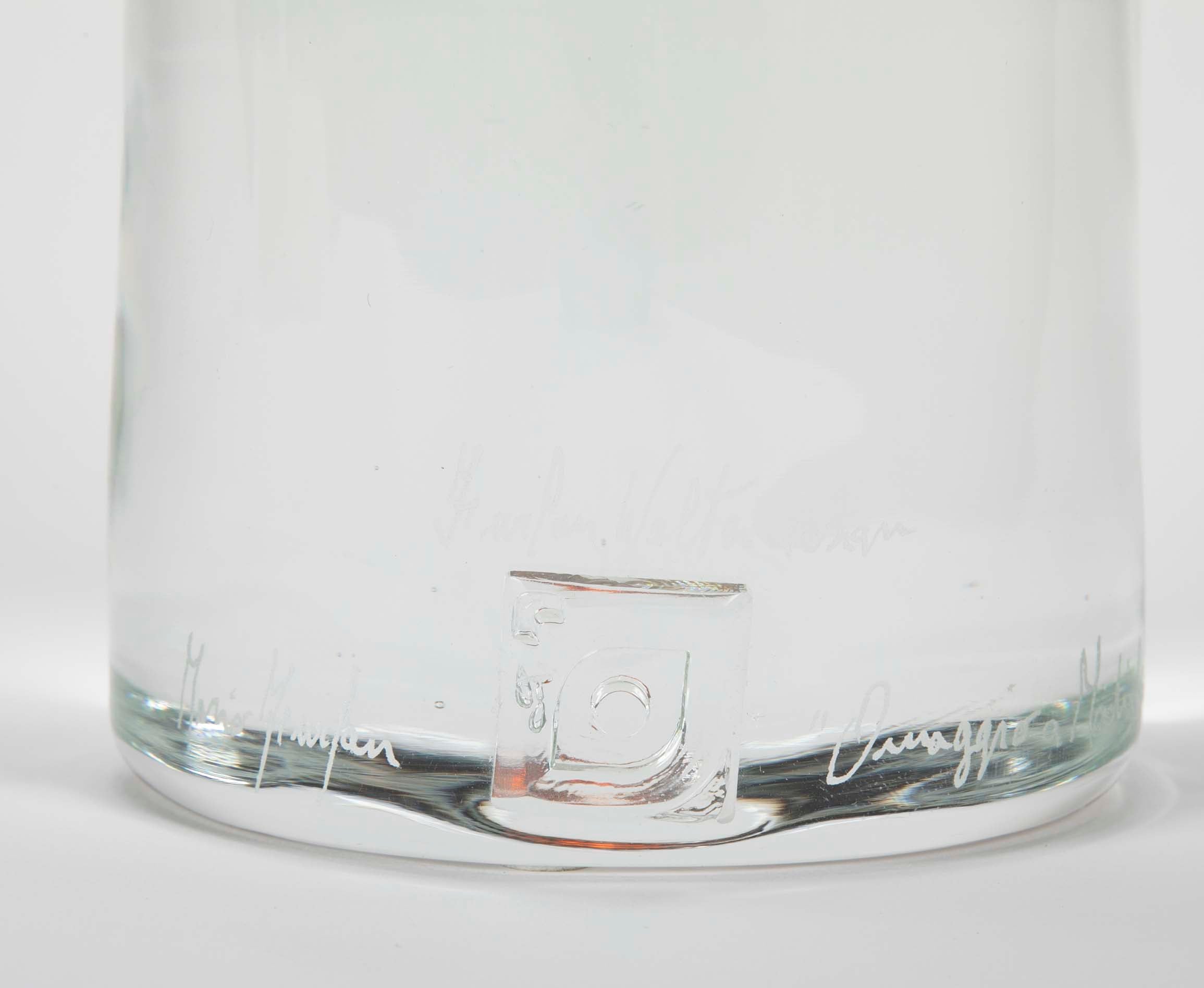 Homage to Amedeo Modigliani Pair of Murano Glass Figures