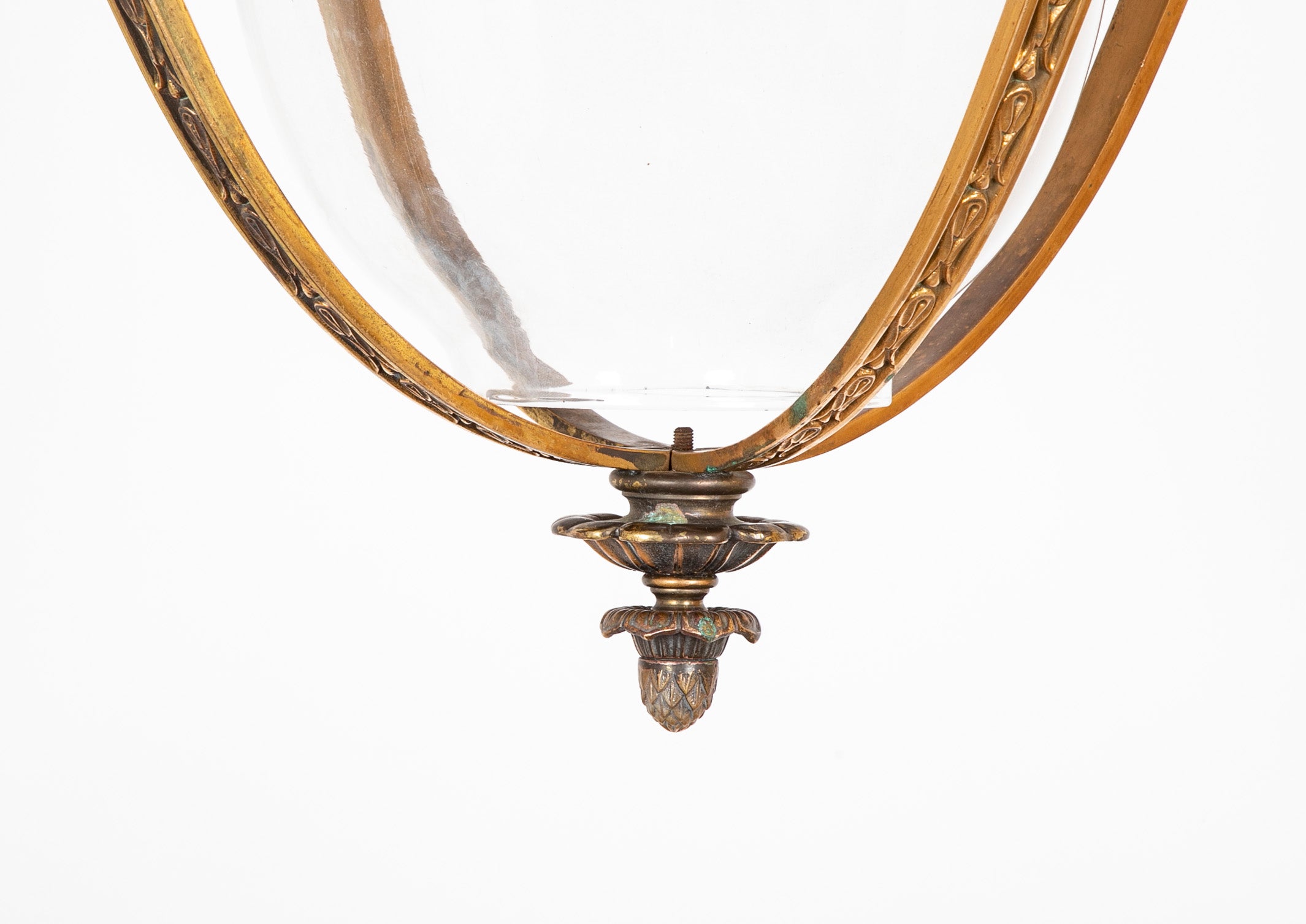 Bronze Classical "Bell Jar" Form Lantern