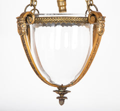 Bronze Classical "Bell Jar" Form Lantern
