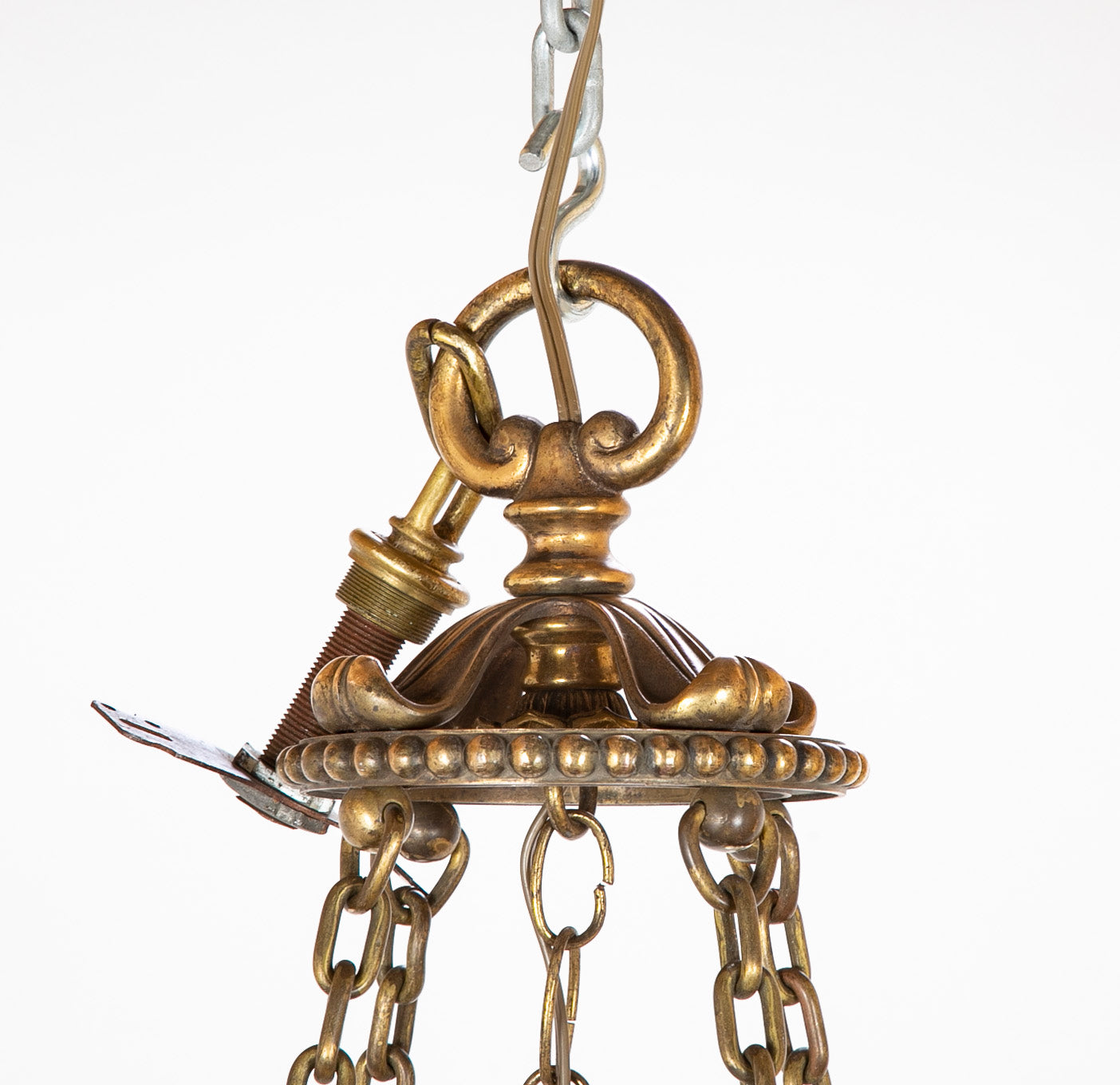 Bronze Classical "Bell Jar" Form Lantern