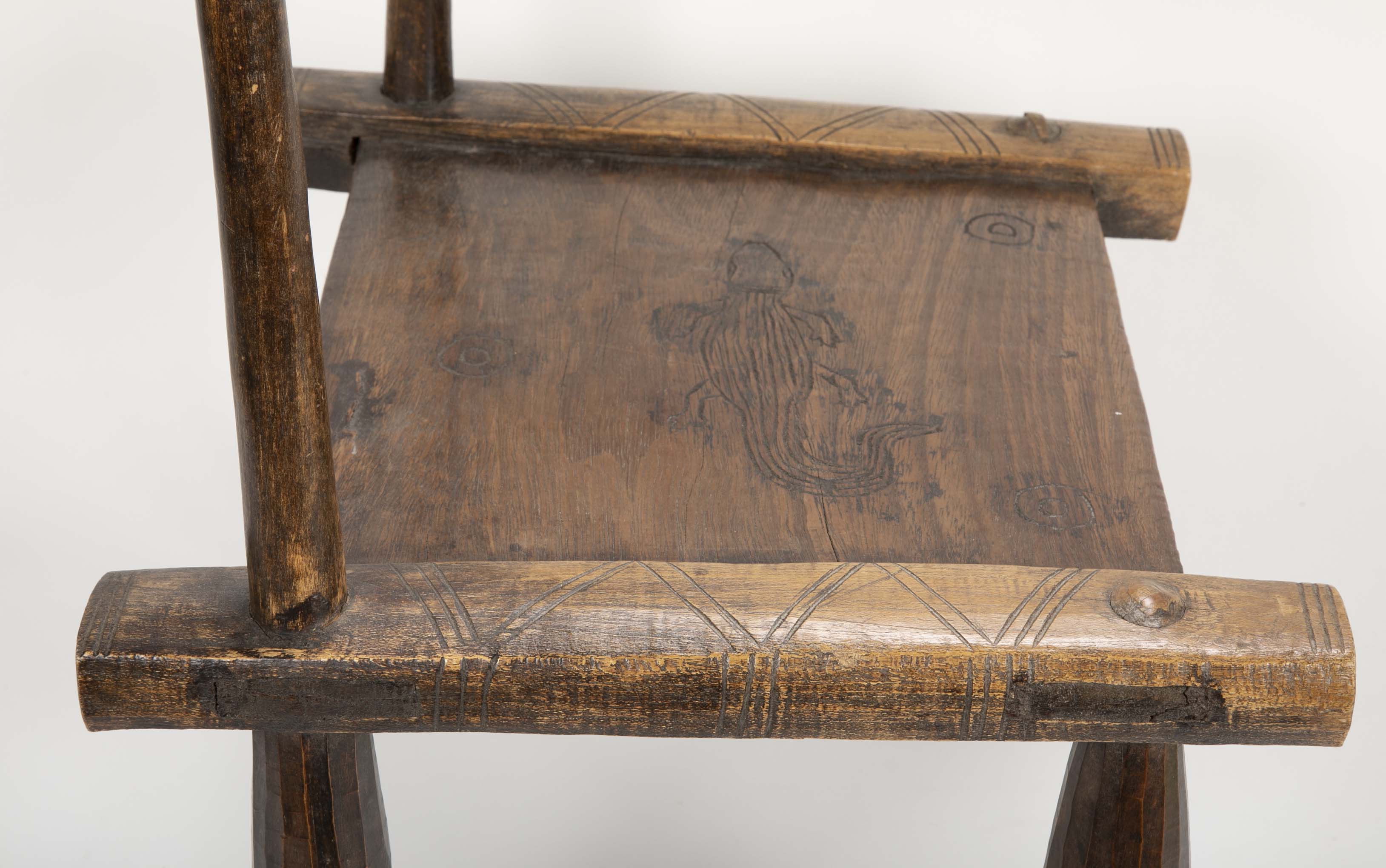African Dan Tribe Stool