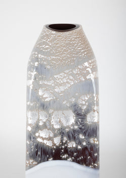 Exceptional Murano Glass Vase Hand Blown in Multiple Layers