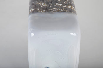 Exceptional Murano Glass Vase Hand Blown in Multiple Layers