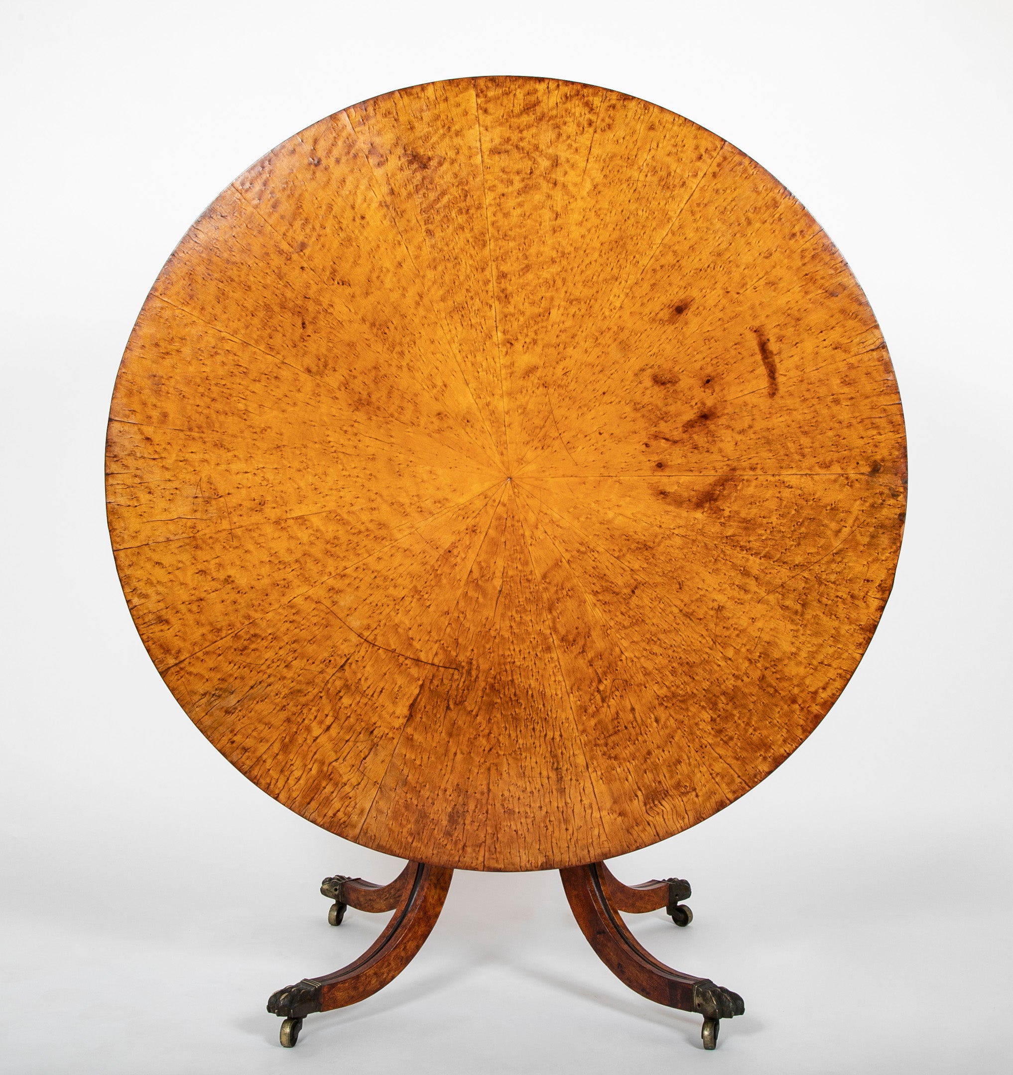 Late Regency Center Table In The Manner of Gillows