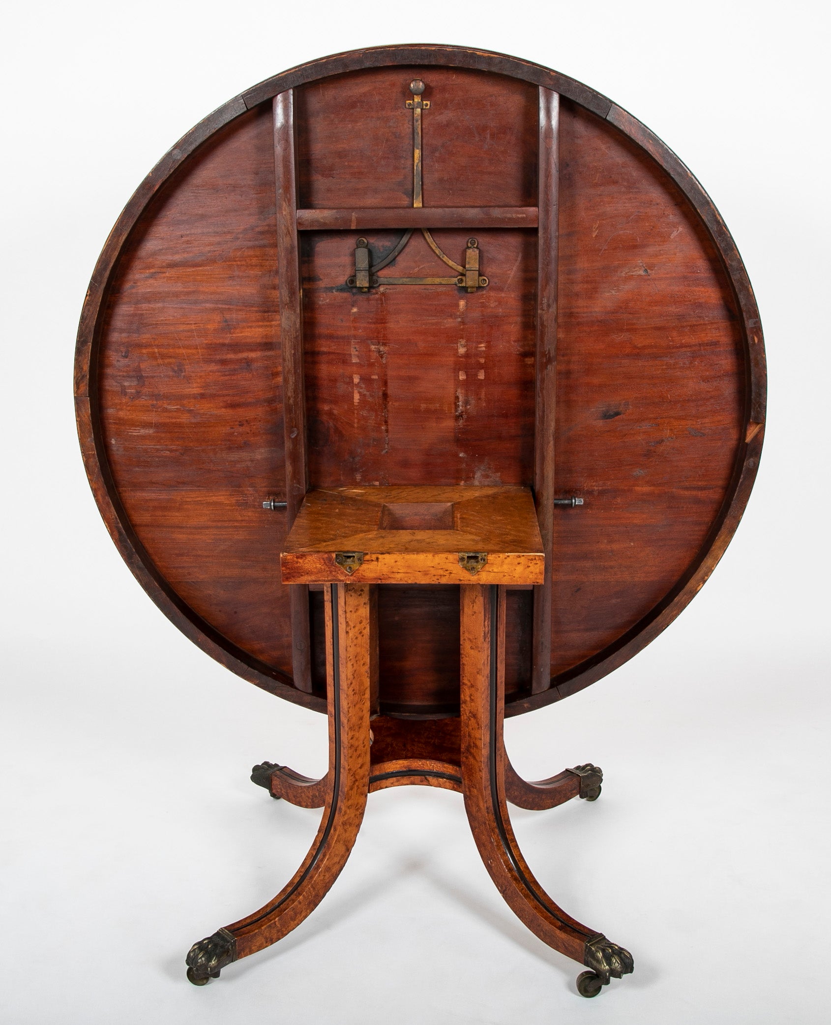 Late Regency Center Table In The Manner of Gillows